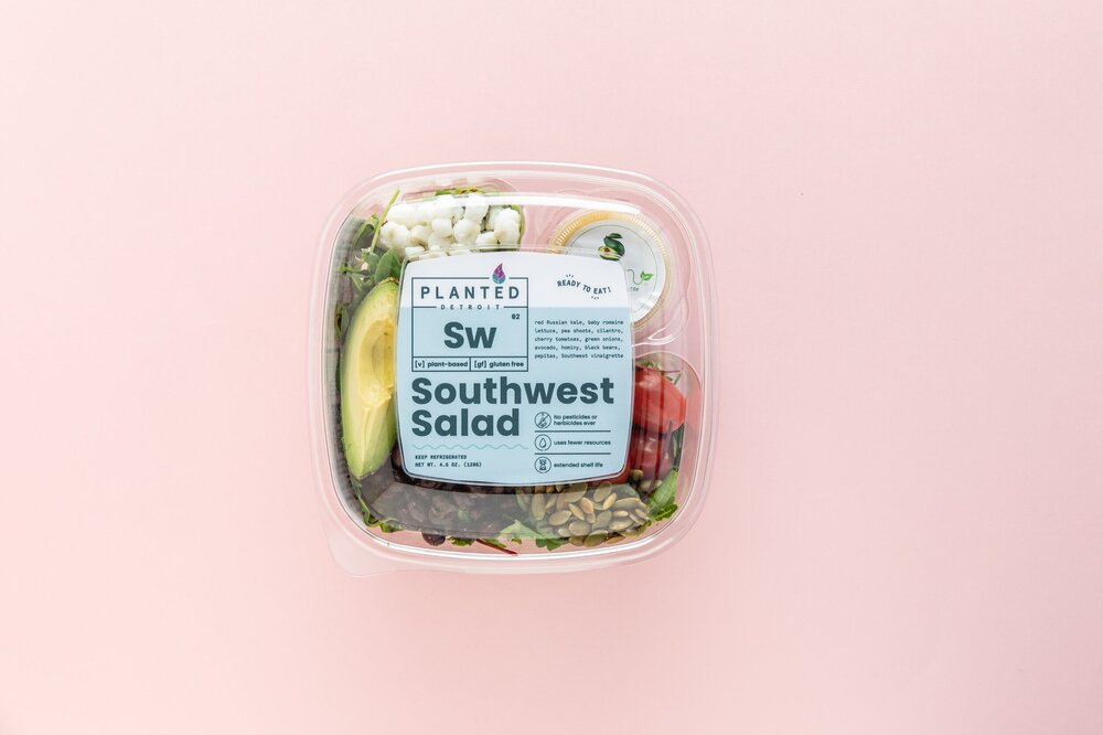 Southwest Salad with our new label