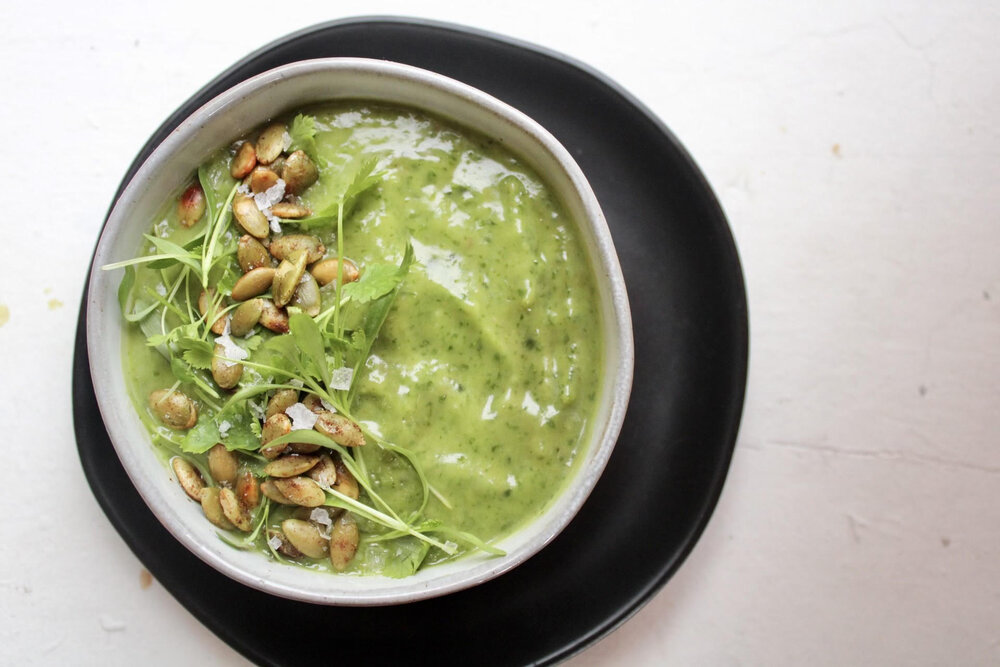 Cold Avocado Soup