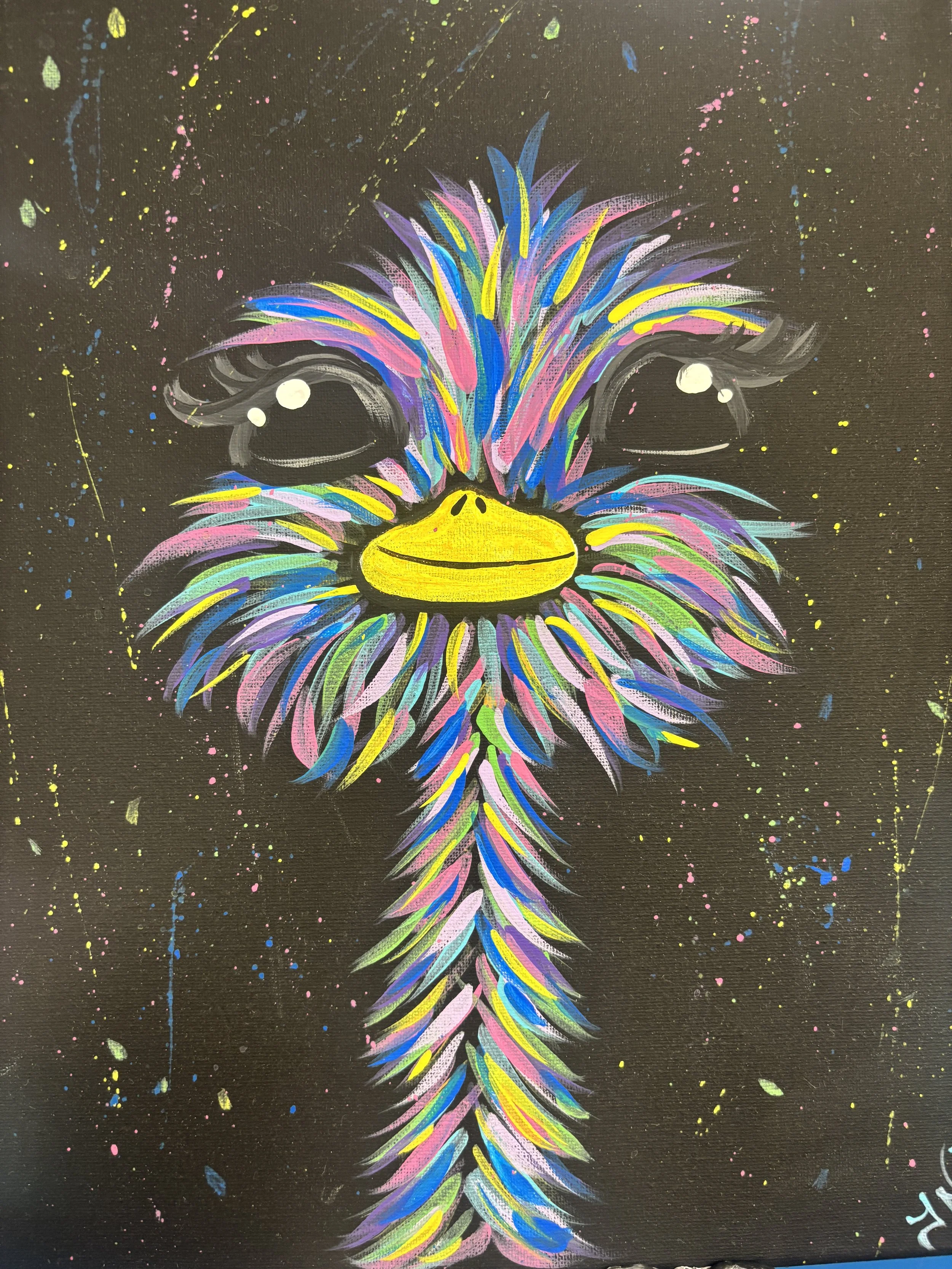 Tuesday, 12/30 • 2-4 PM • Colorful Ostrich • All Ages
