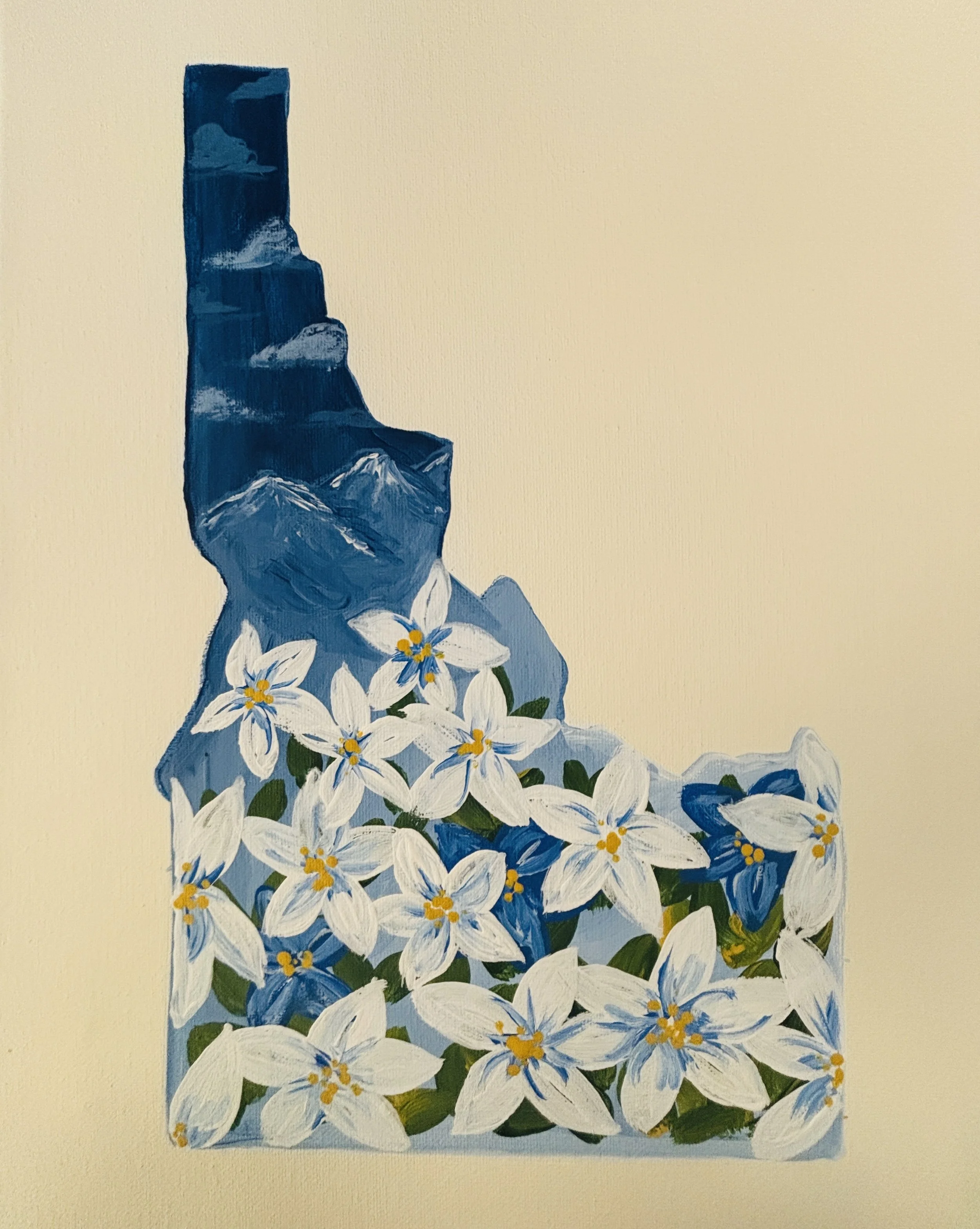 Idaho with Syringa Flowers Kit