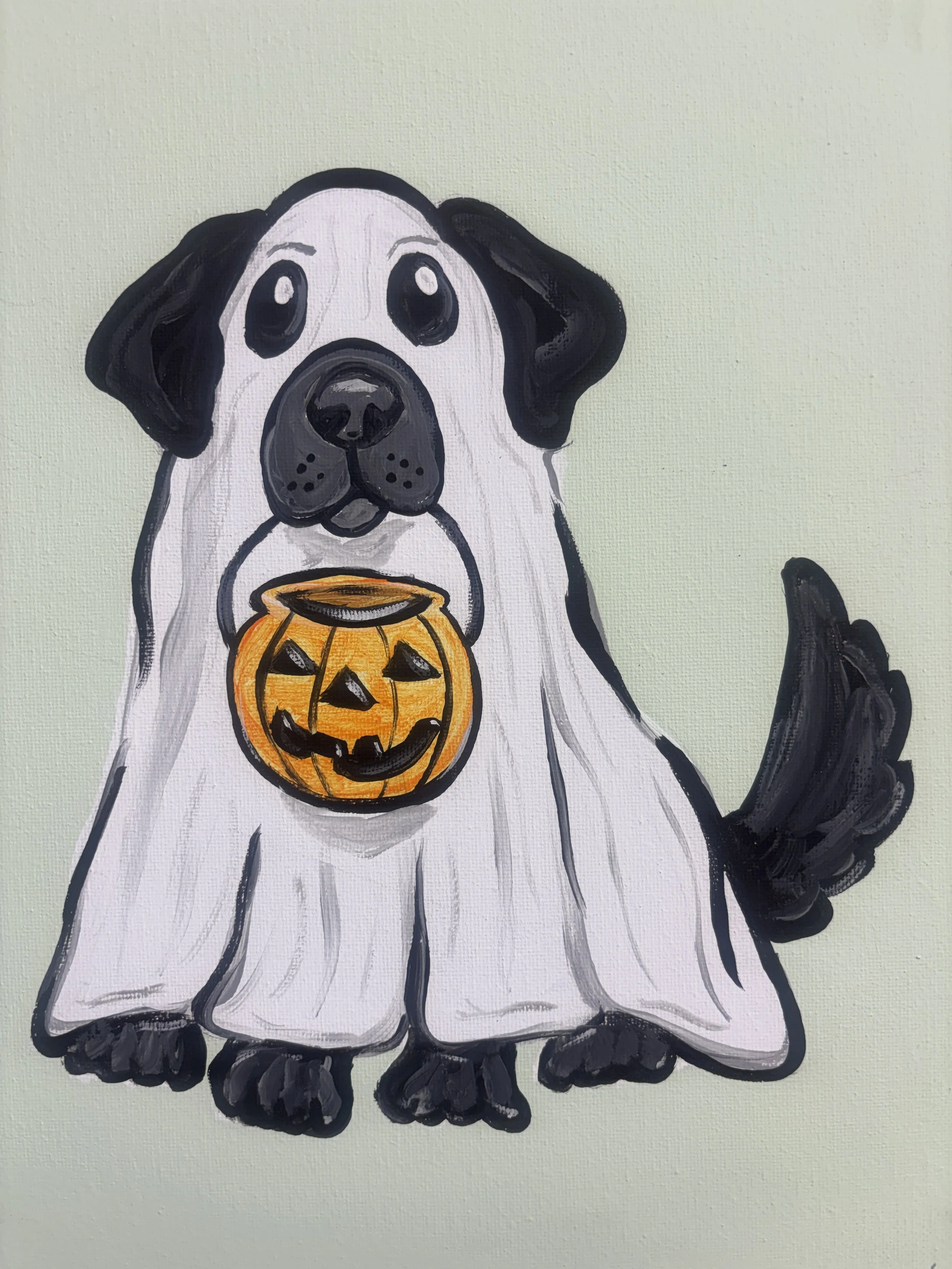 10/14 • Wednesday • Paint Your Pet as a Ghost • 6:00–8:00 PM • All Ages