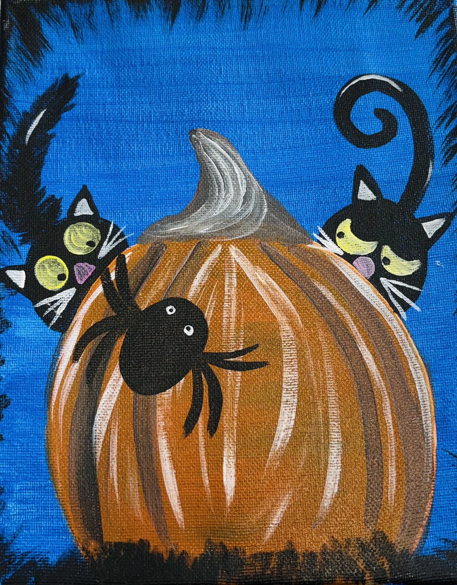 10/13 • Tuesday • Pumpkin Kitties • 12:00–2:00 PM • All Ages