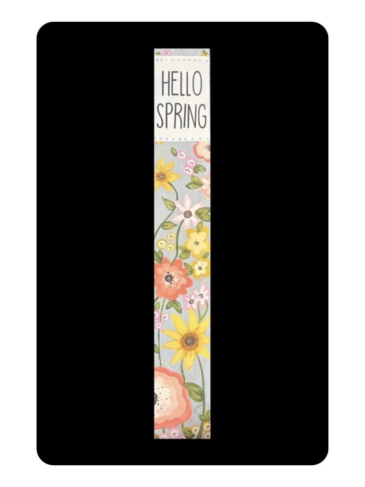 4/19 • Sunday, April 19 • 2–4:30 PM | Paws N Brews • Hello Spring Porch Leaner Paint Night