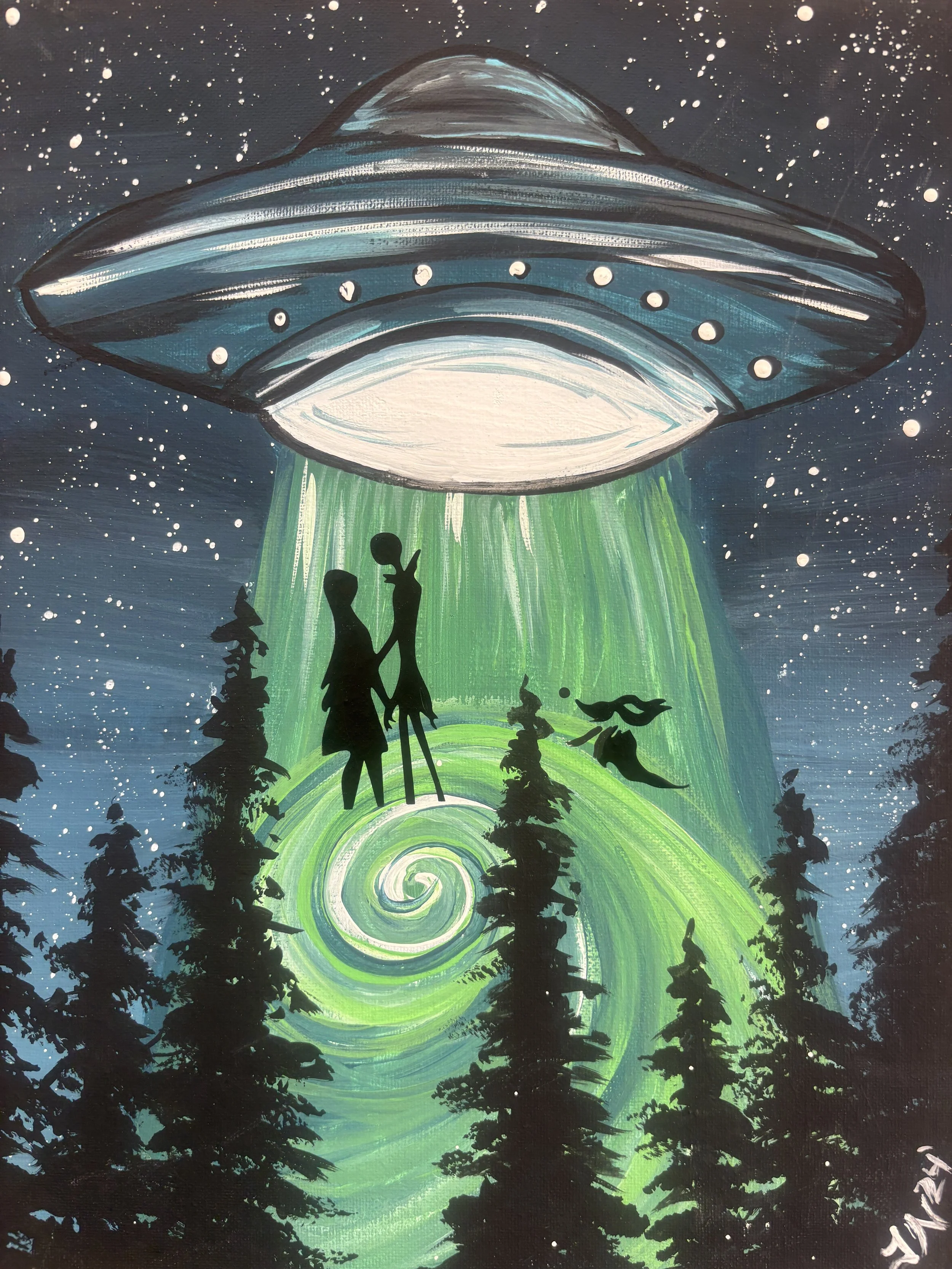 10/26 • Monday • Jack & Sally UFO • 6:00–8:00 PM • All Ages