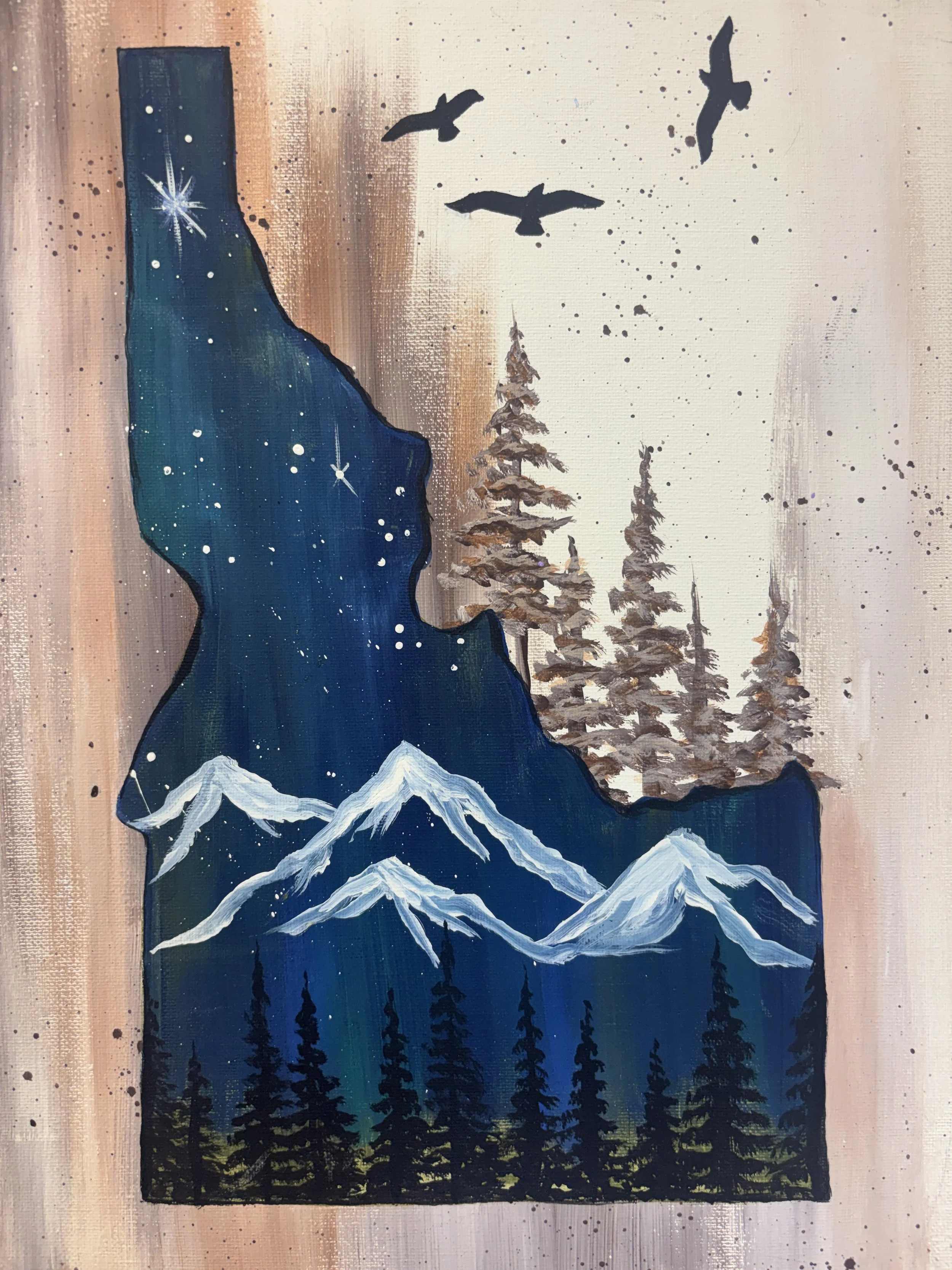 06/20 • Saturday • Idaho Night Painting • 6:00–8:00 PM • 21+ BYOB
