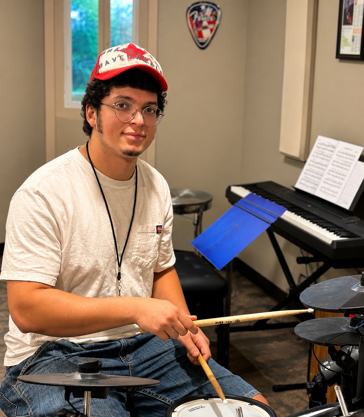 Darrel D'Empaire, drum teacher at Music Lessons 1on1 in College Station, Texas