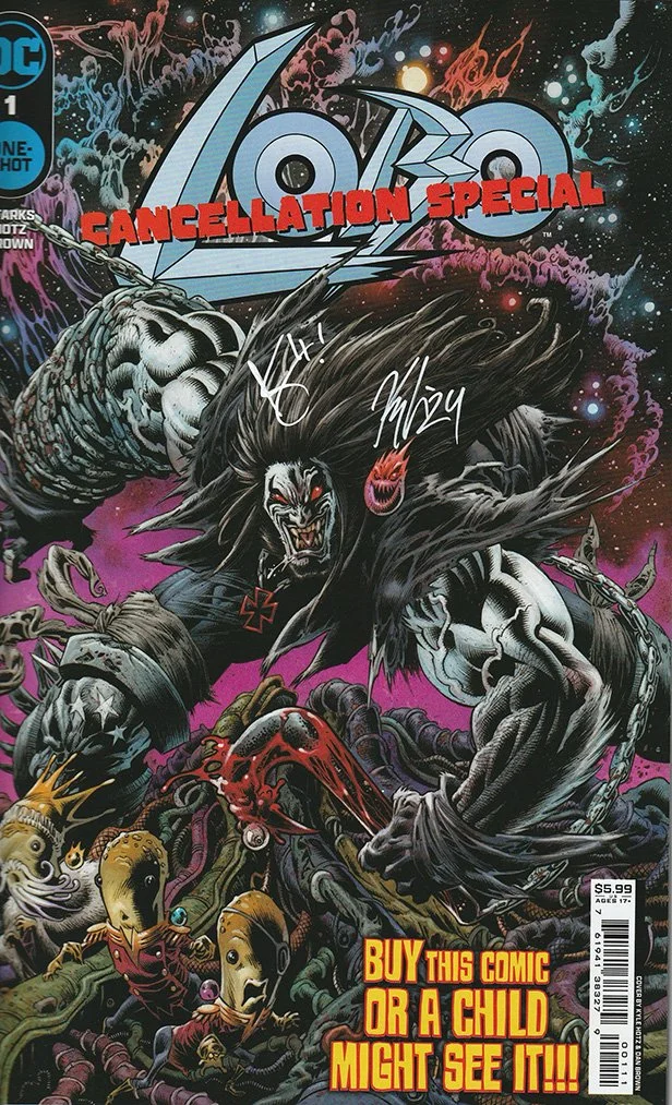 LOBO: CANCELLATION SPECIAL - signed by me and artist KYLE HOTZ (LIMIT 3)