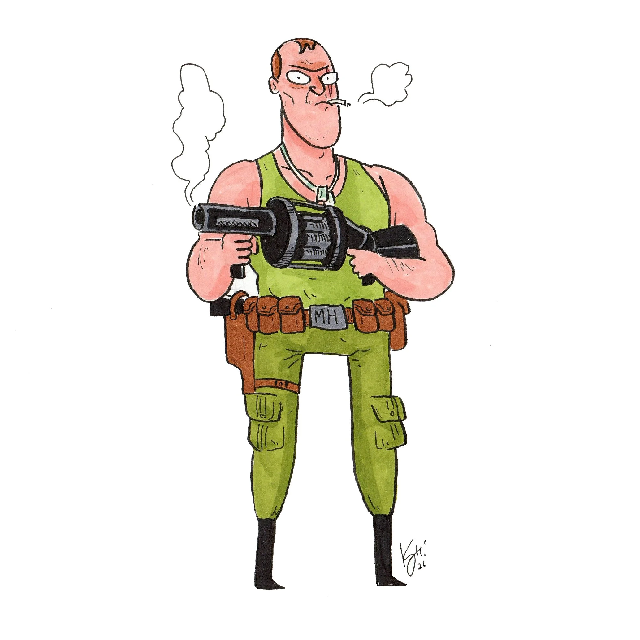 Pouchtober 2026 Mark Hazard Merc