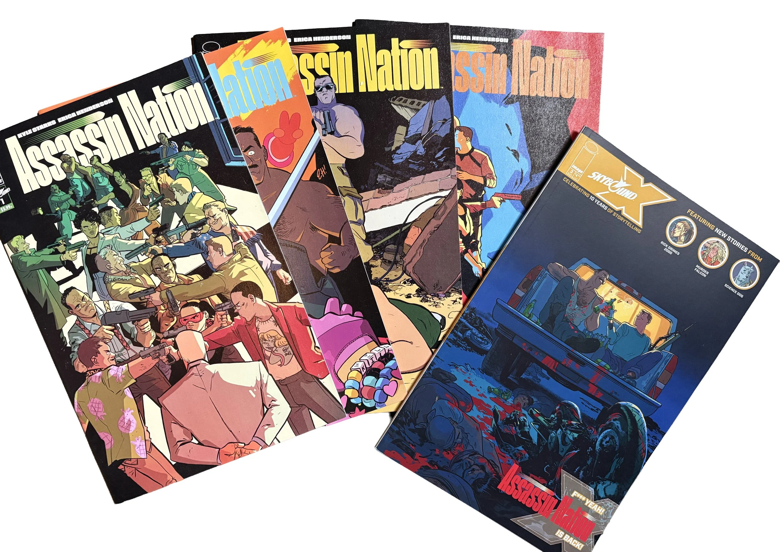 Assassin Nation comic pack!