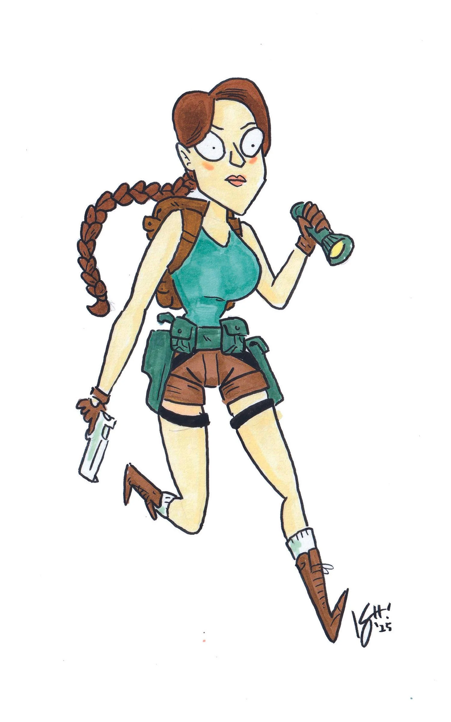 Lara Croft - Pouchtober 2025 Day 3