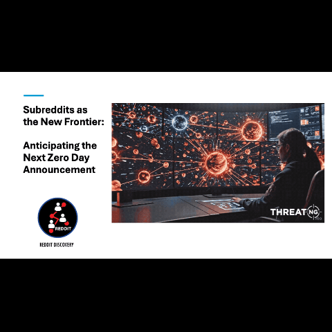 Subreddits as the New Frontier: Anticipating the Next Zero-Day Announcement