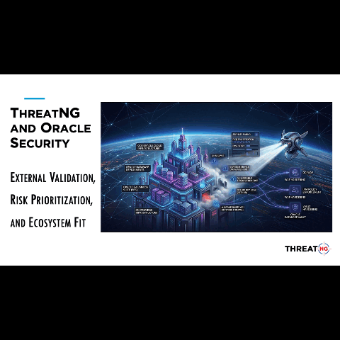 ThreatNG and Oracle Security: External Validation, Risk Prioritization, and Ecosystem Fit