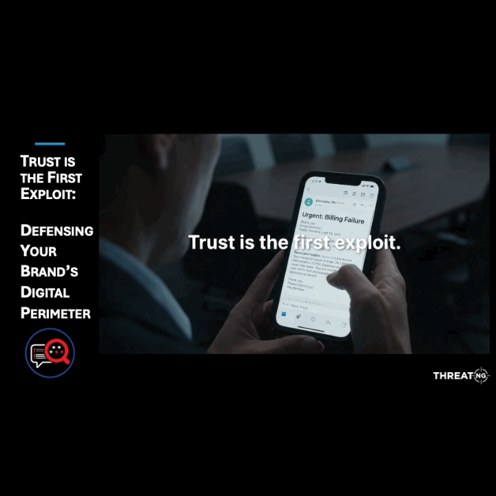 Trust is the First Exploit: Defending Your Brand's Digital Perimeter