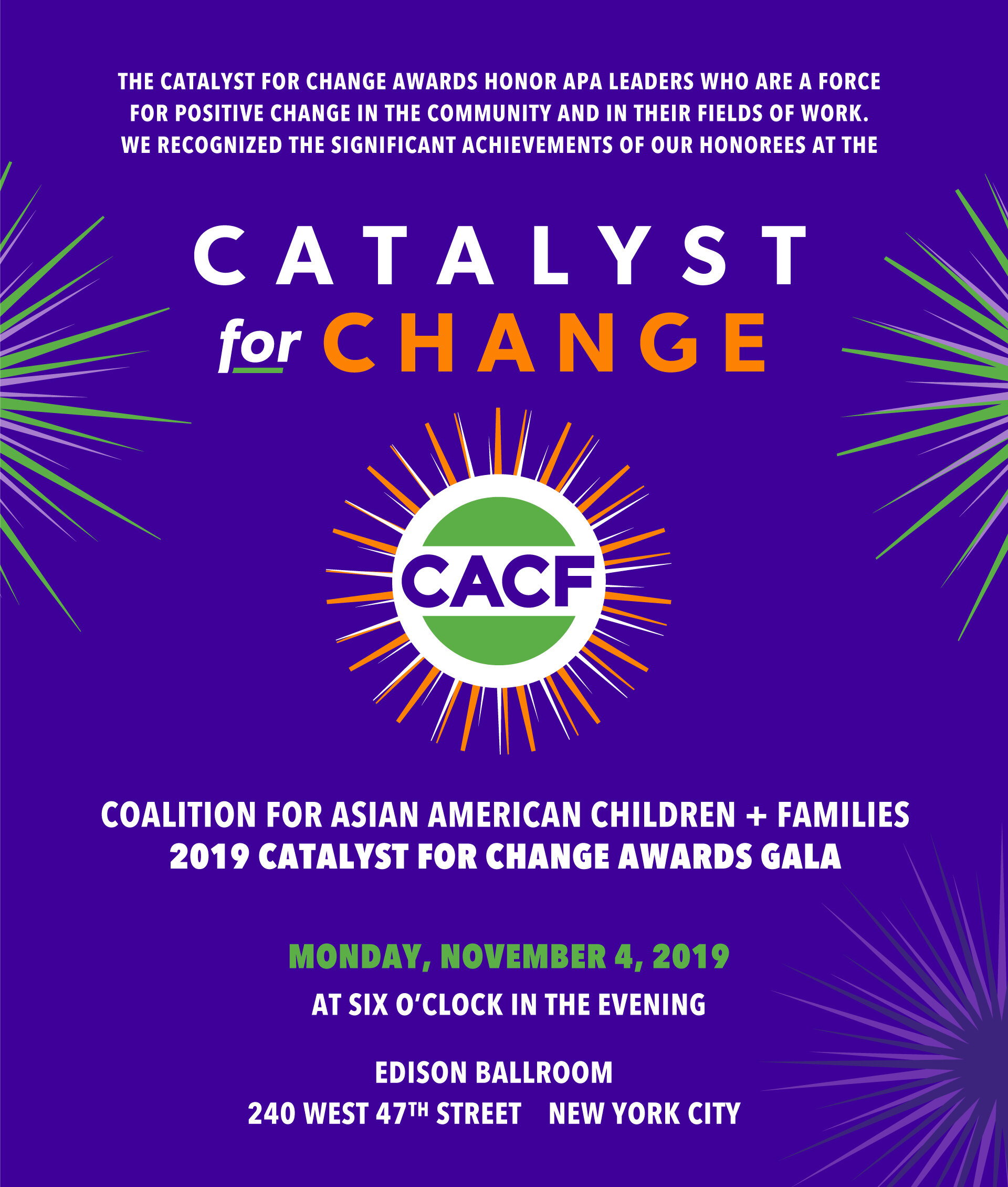 Catalyst for Change Gala 2019
