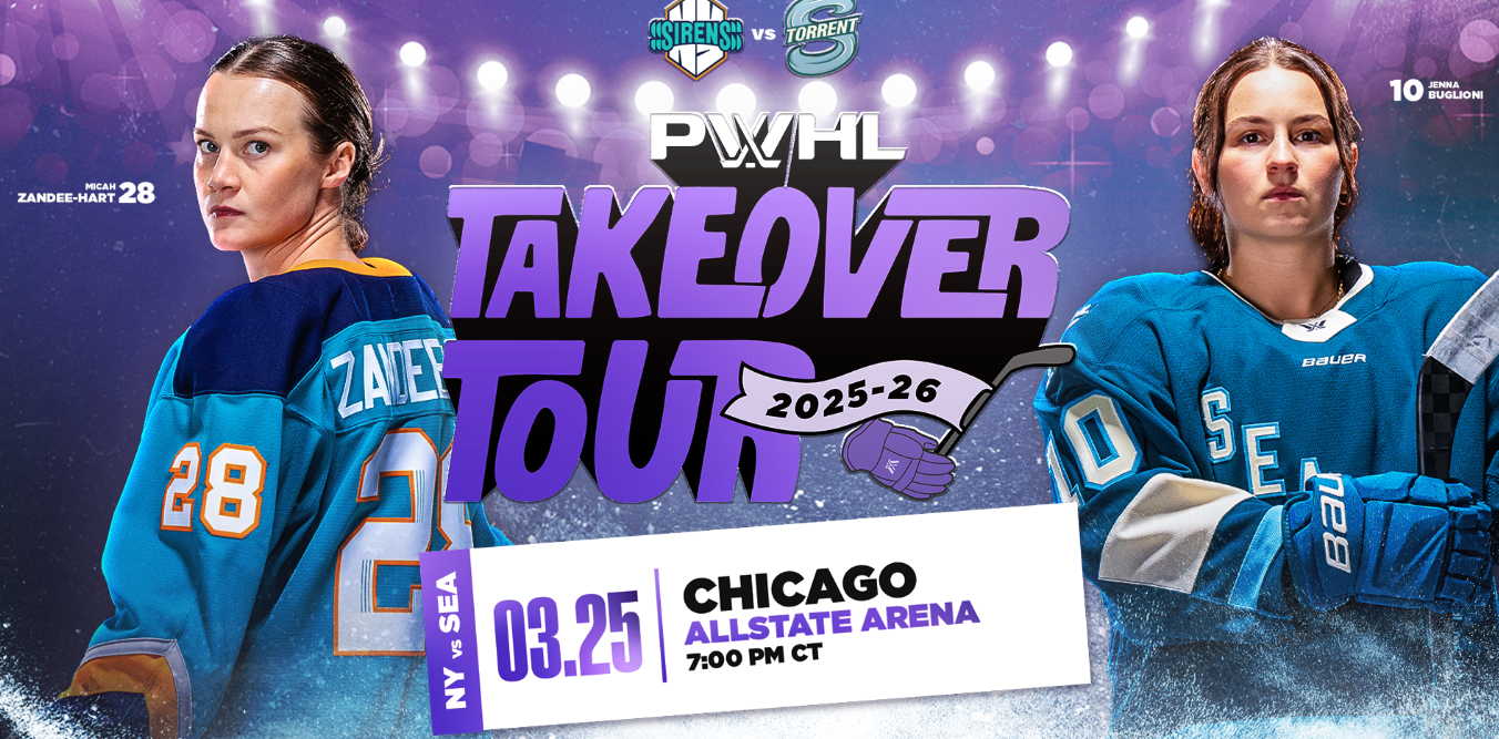 PWHL TAKEOVER TOUR – NEW YORK SIRENS at SEATTLE TORRENT