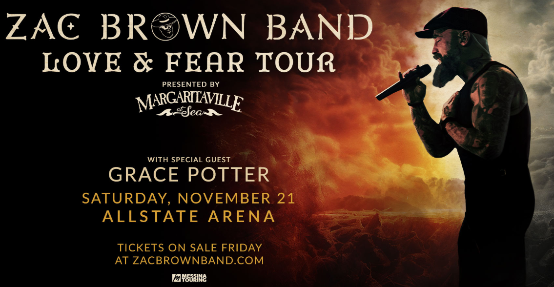 Zac Brown Band: Love & Fear Tour
