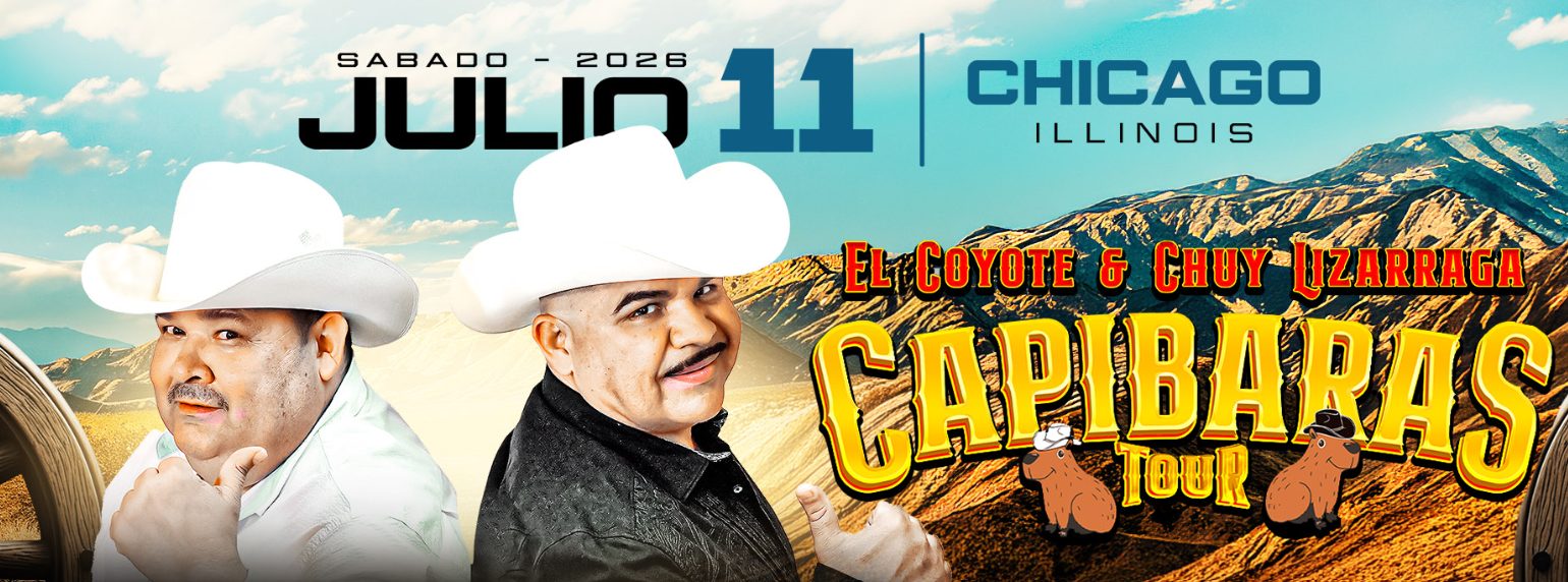 El Coyote &amp; Chuy Lizarraga – Capibaras Tour 2026