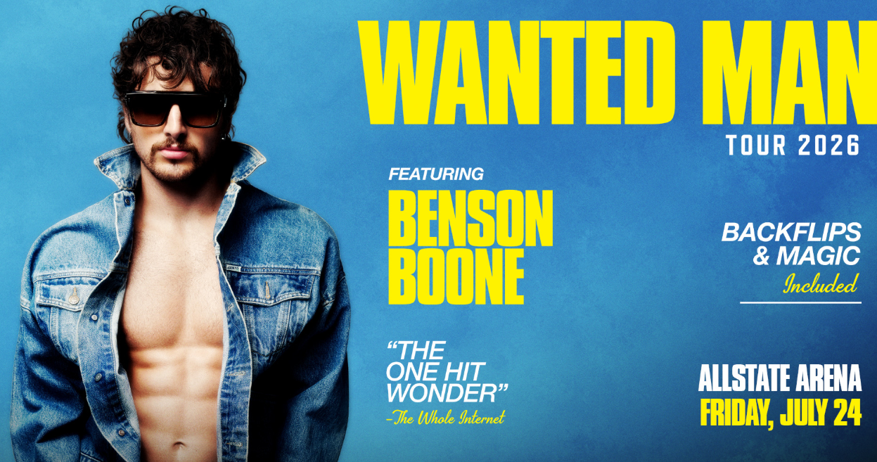 Benson Boone: Wanted Man Tour 2026