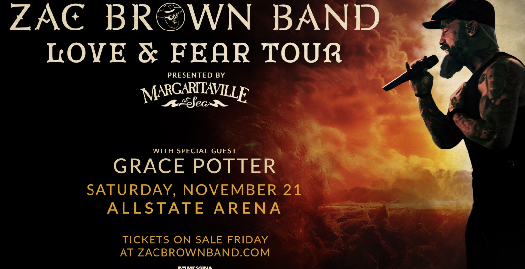 Zac Brown Band: Love & Fear Tour