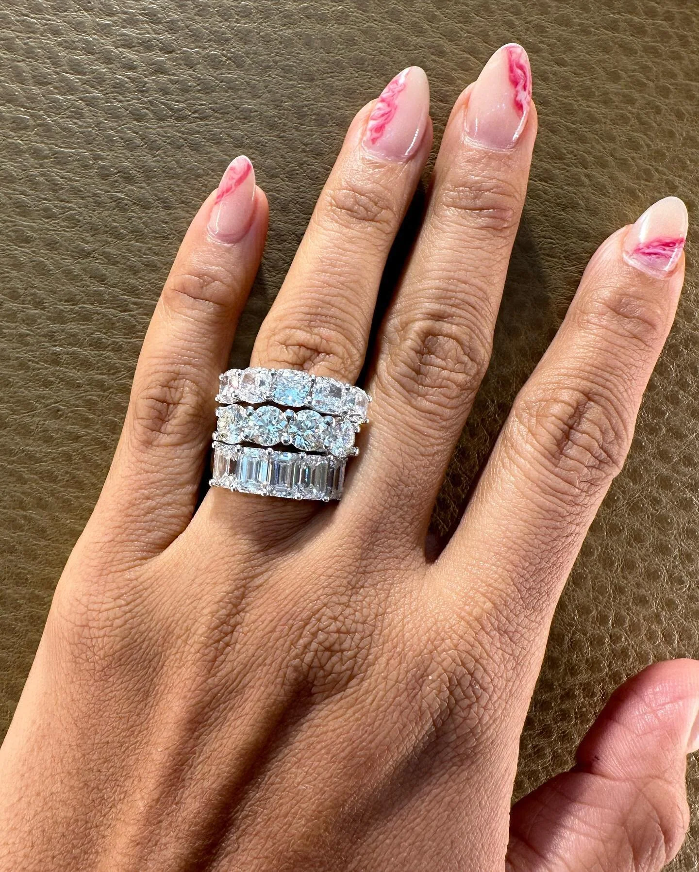 Emerald, Round or Cushion cut band? Which one is your favorite cut?