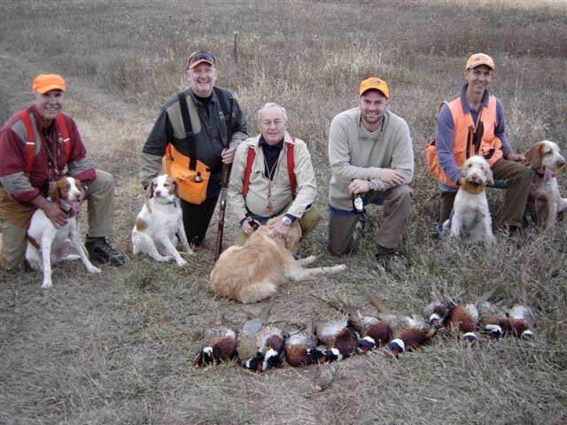 The Safari Iowa crew with Rocky and puppy Ruby