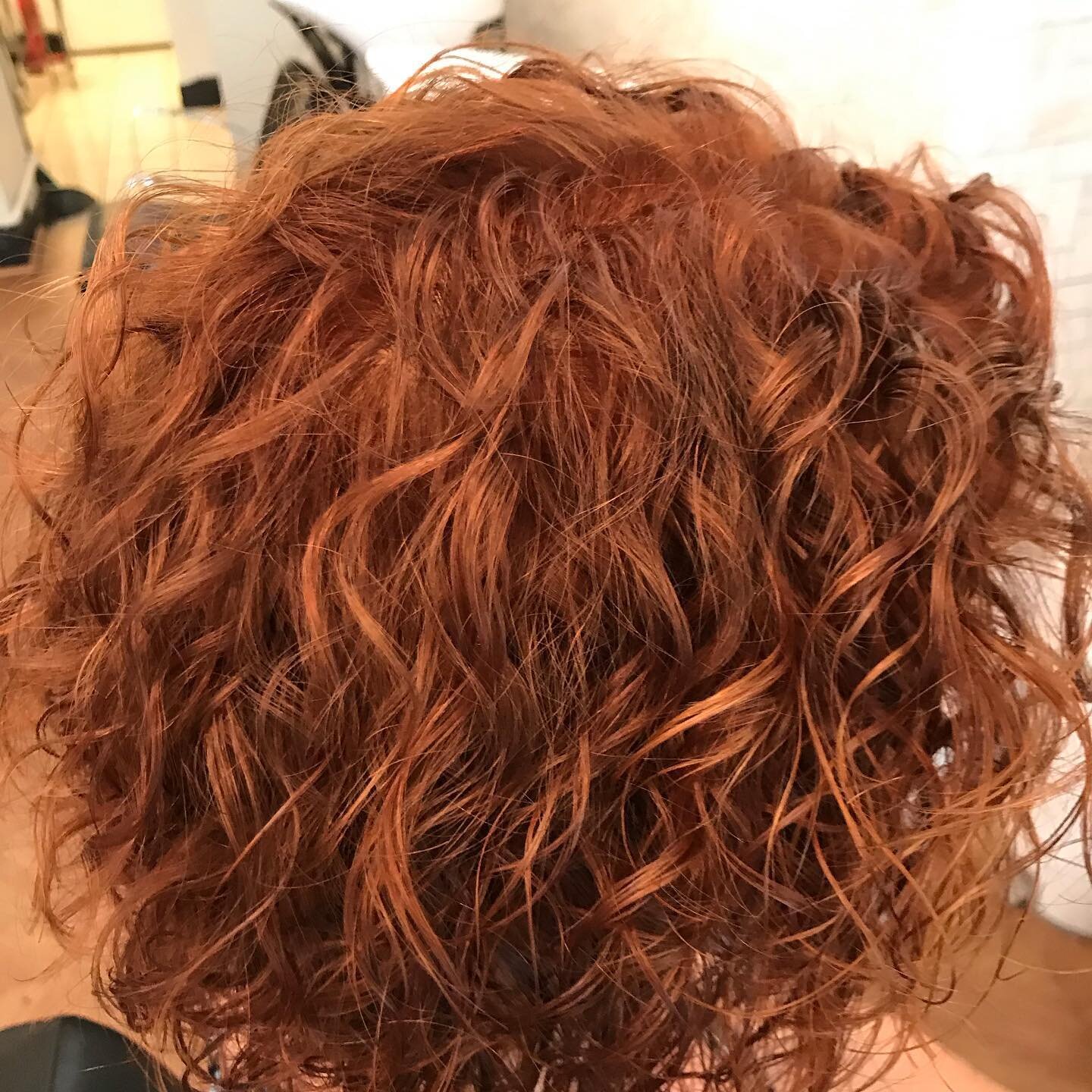 Seeing red. Transformation Saturday for this beauty. Swipe for the the before. 
.
.
. The Magic ingredients: natural level 7. Equal parts 8/43, 9/3, and 7/0 @wellahairusa Color Touch with 4% Emulsion
Stylist @essam_chalf 
.
.
.
#fringehairstudio #dch
