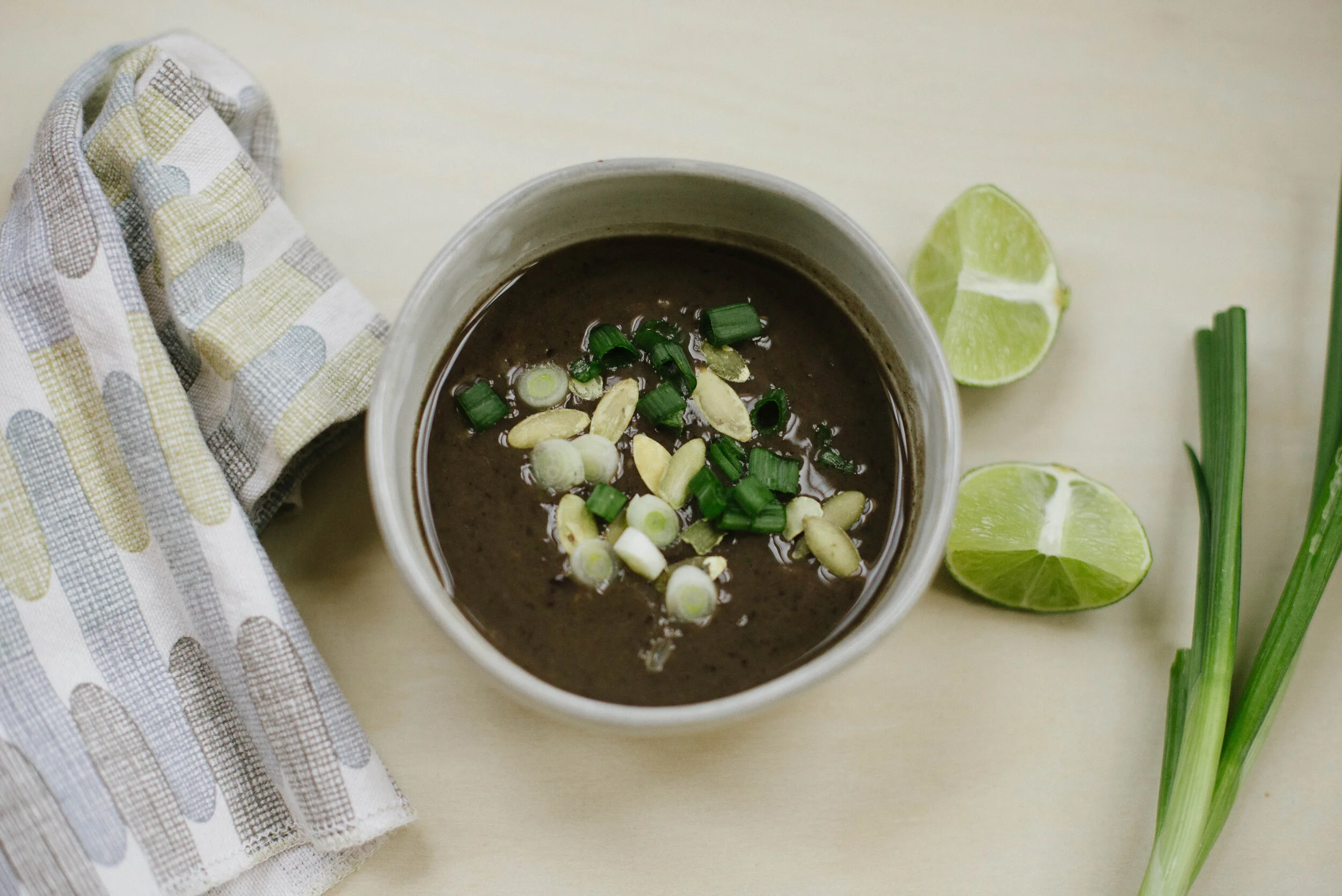 Instant Pot Black Bean Soup