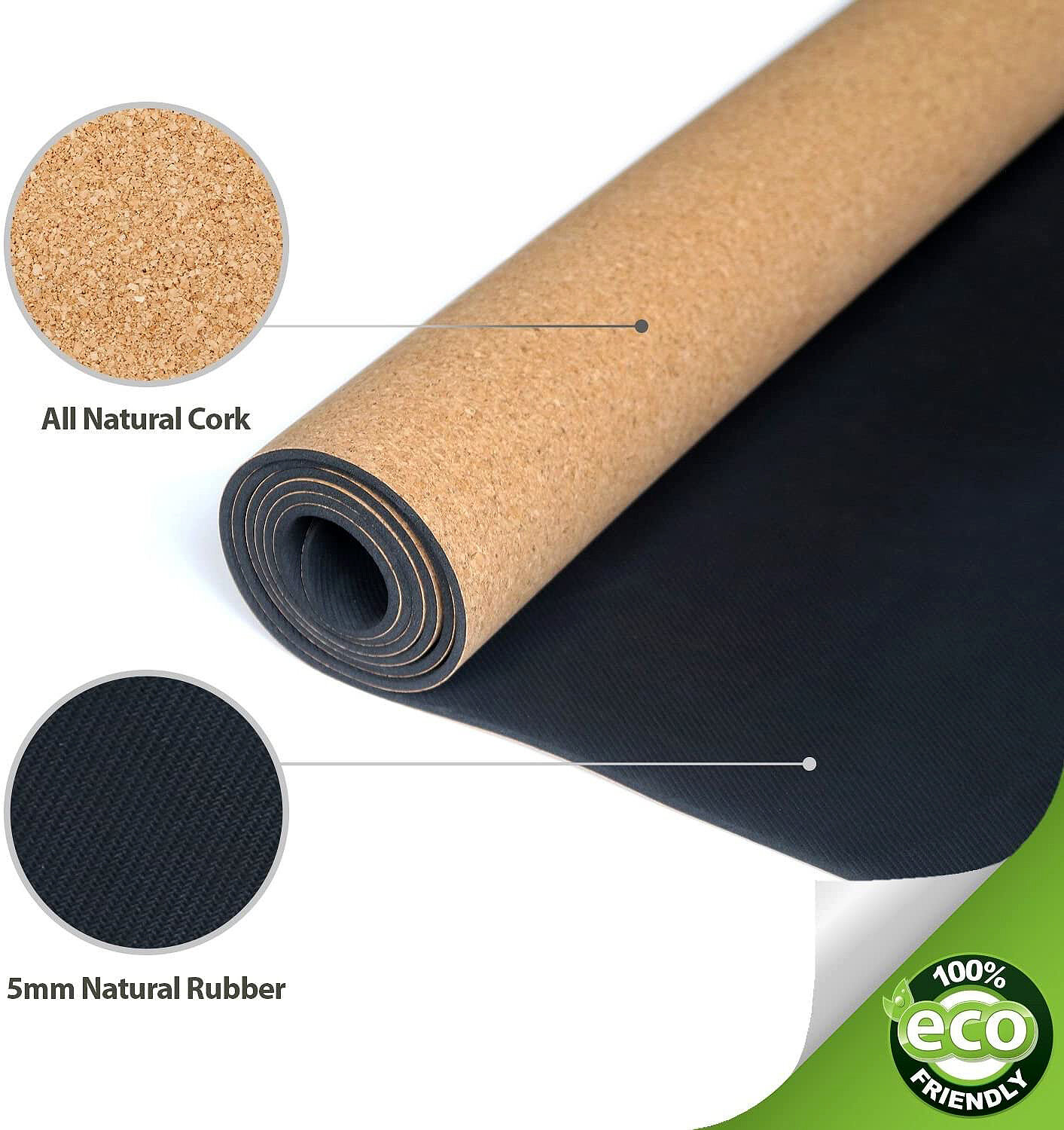 Products - Mats - Cork Mat — Aurorae Yoga