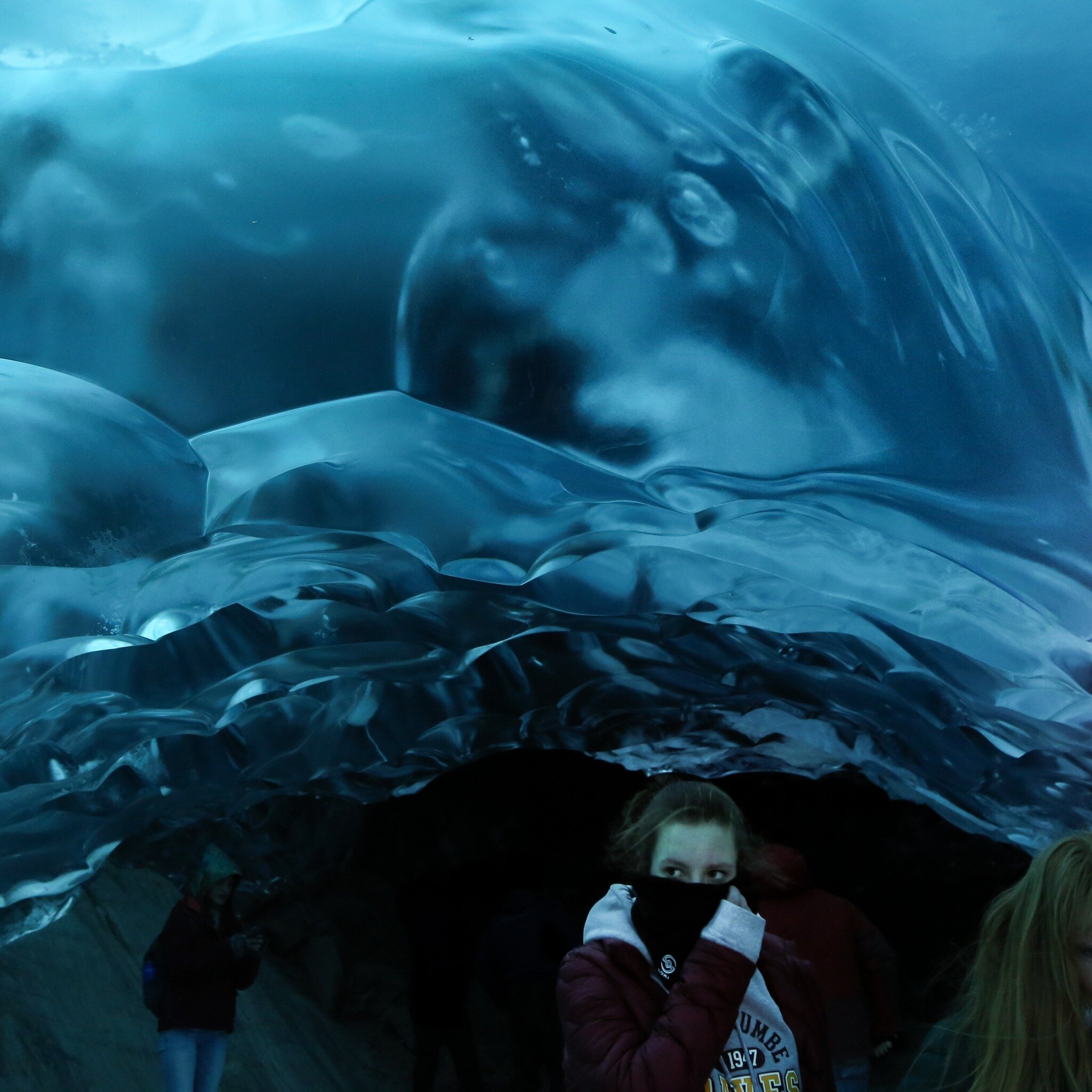 New resolutions, anyone, and from where? &middot; &quot;...for here there is no place / that doesn't see you. You must change your life.&quot; &mdash;Rainer Maria Rilke 

#NYE #resolutions #rilke #poetics #gaze #bluets #glacier #icecave #cryosphere #