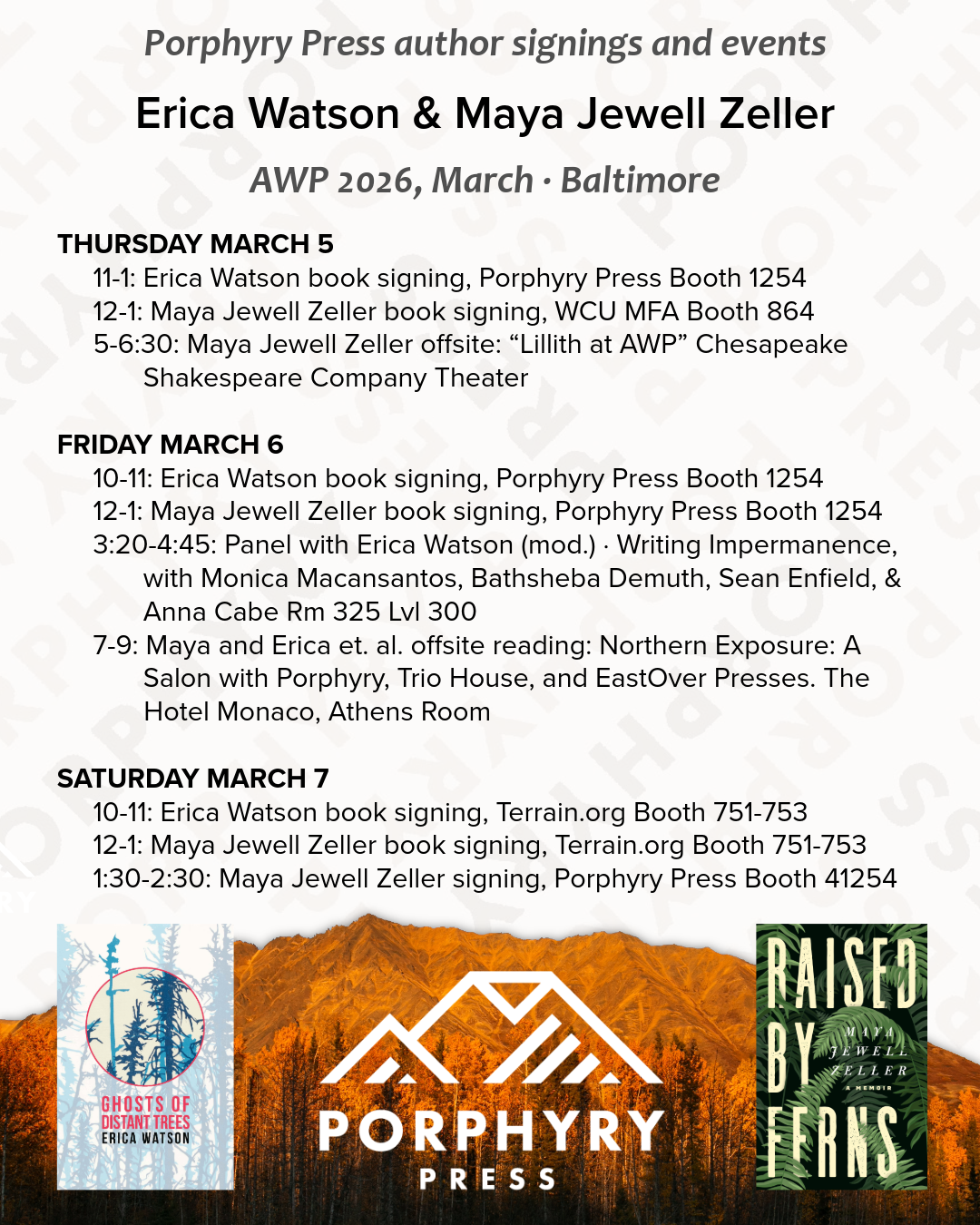 AWP 2026 · Baltimore