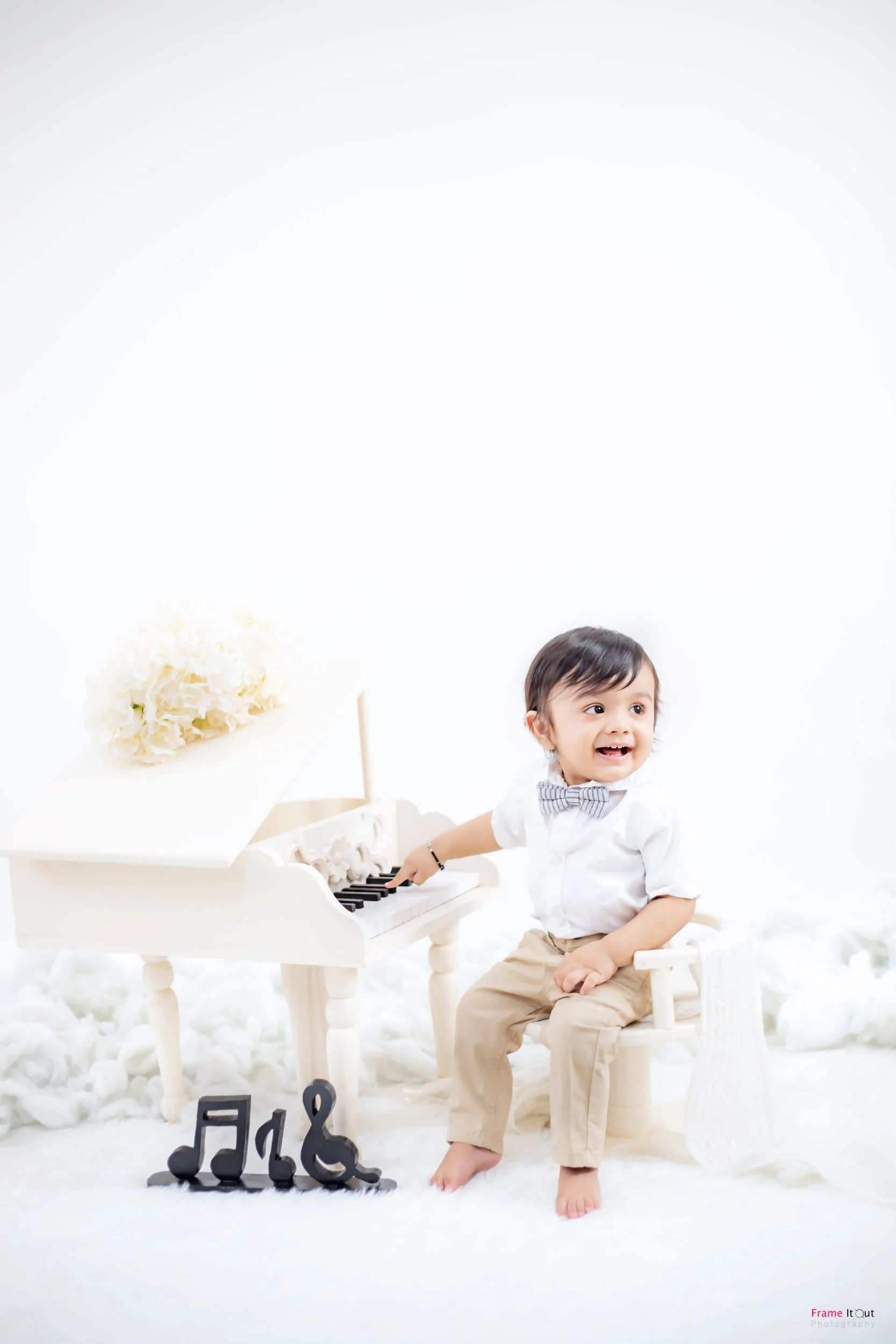 Emotive sitter baby close-up celebrating early personality and connection