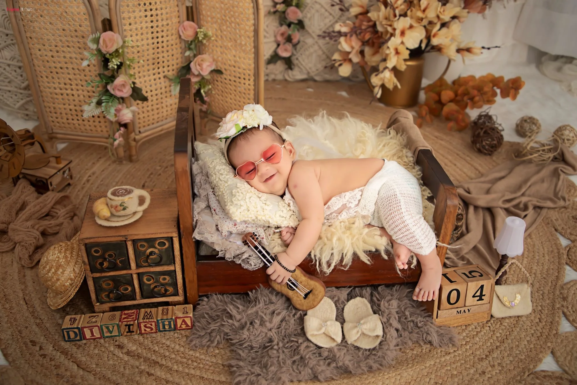 Luxury newborn baby photography in Delhi NCR by Frame It Out Photography
