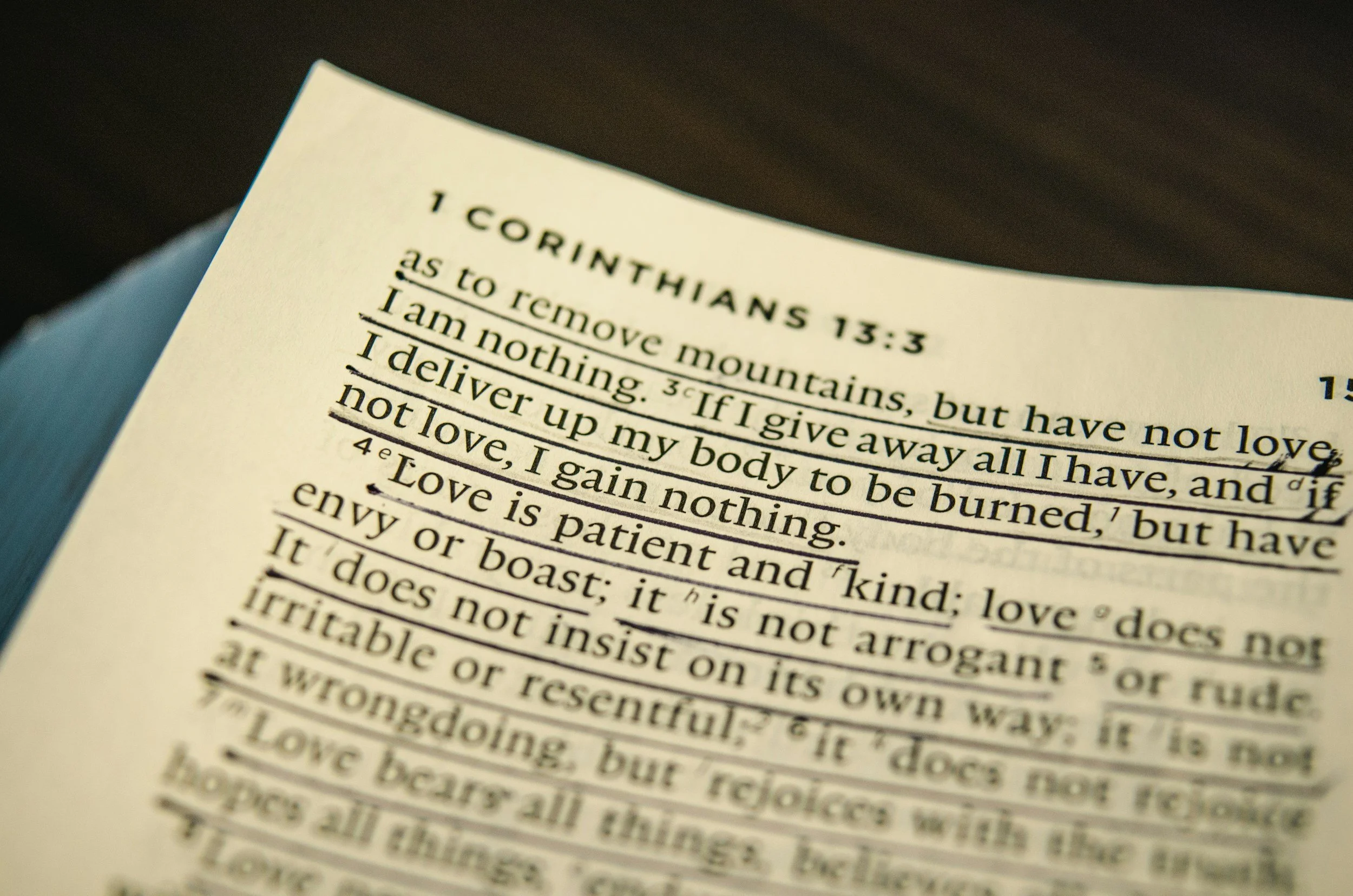 a lectio divina: the way of love, part one