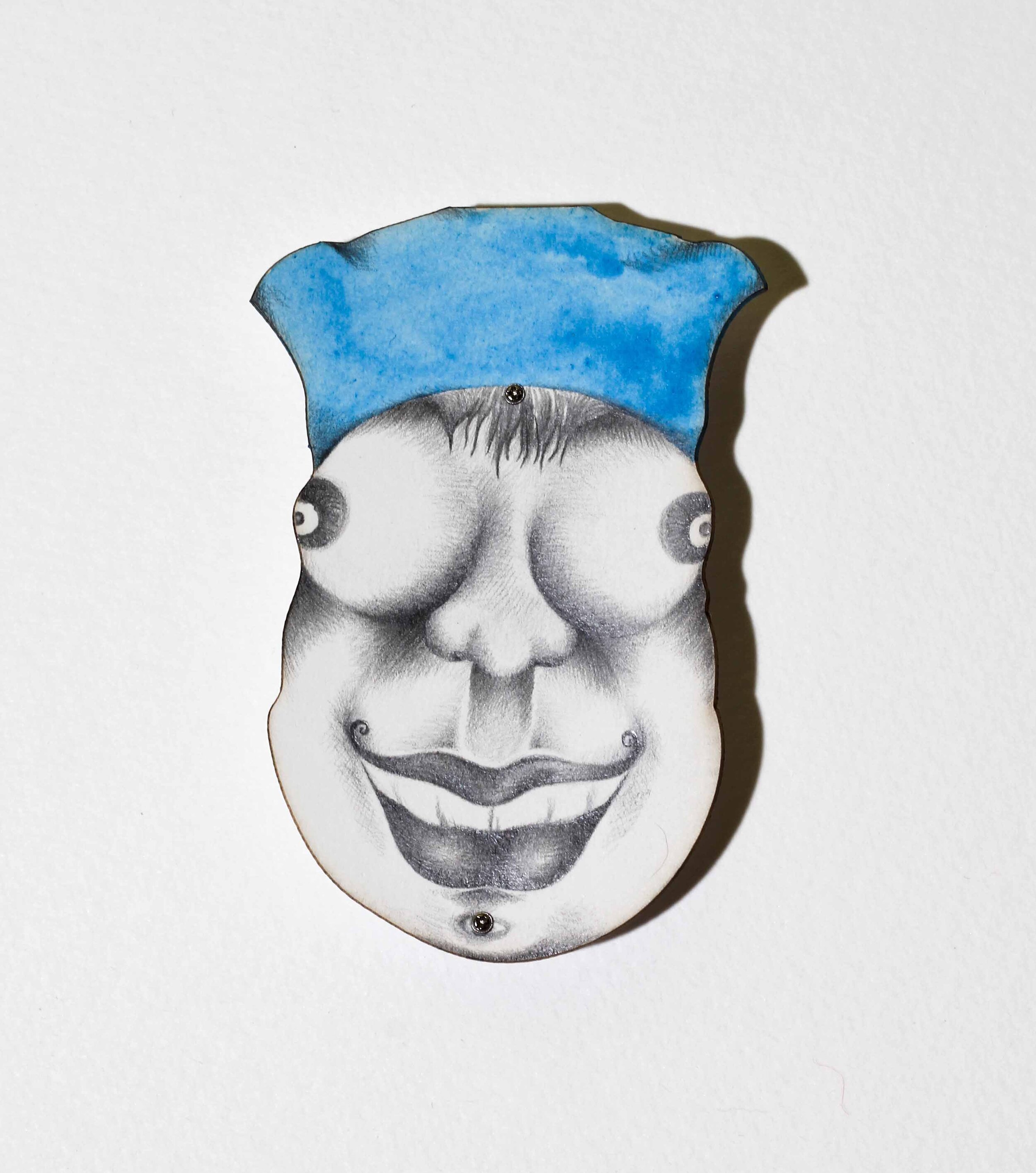 Bubby Gubby | 7 x 7 in. | Graphite and watercolor on wasli