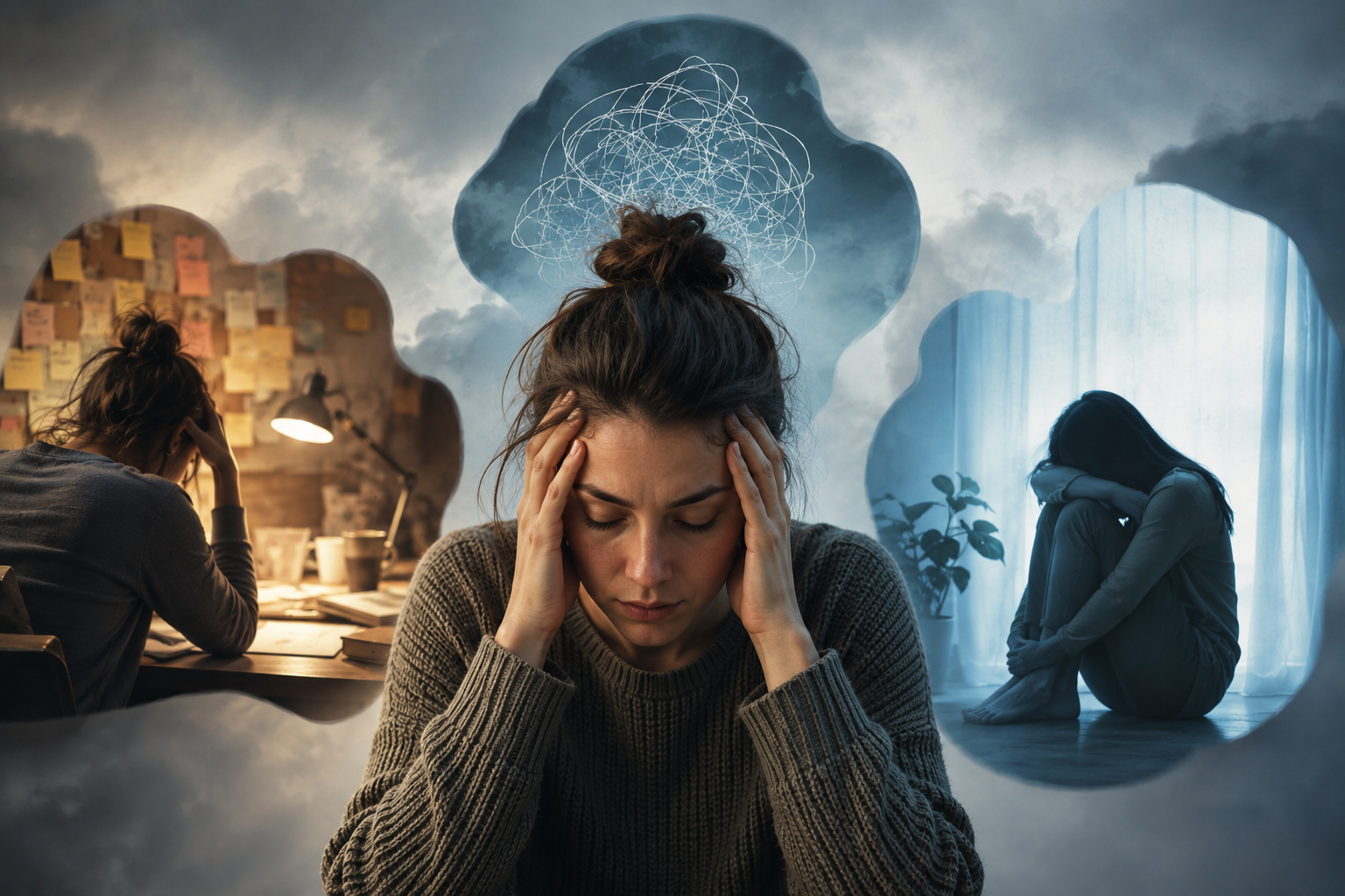 The Difference Between Burnout, Depression, and Anxiety — And Why It Matters for Treatment