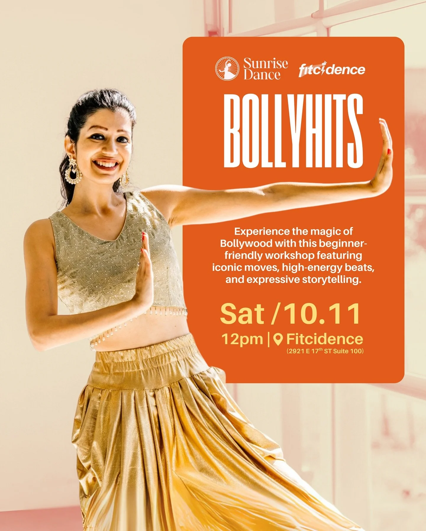 We&rsquo;re spicing things 🆙 🌶️

Bollywood beats are coming to Fitcidence! 🎶 Join us for our first-ever in-studio Bollywood Dance class led by the lovely Sneha from @sdweddingchoreo 💖 New to Bollywood dance? This beginner-friendly workshop is the
