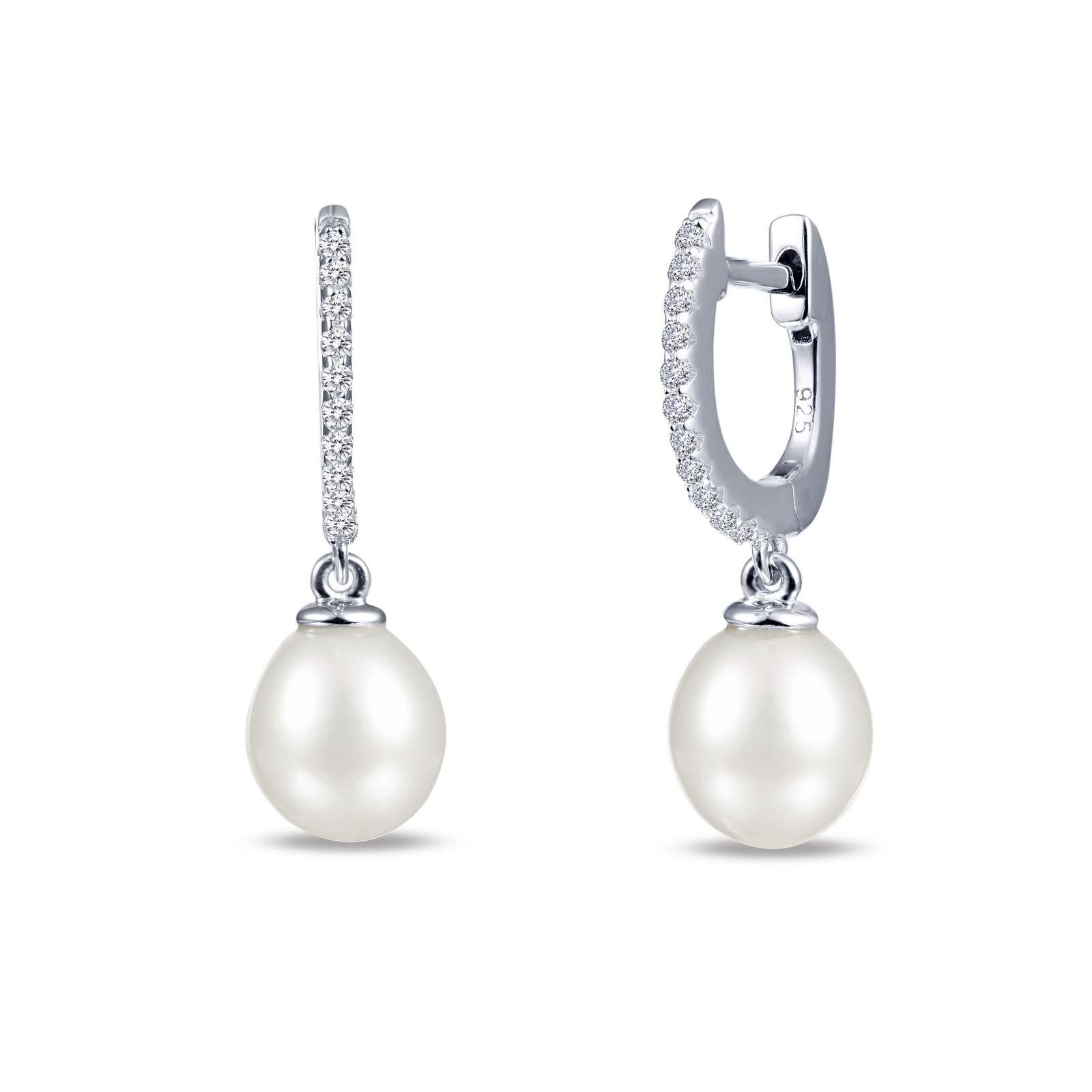 LF: Sterling Silver Cultured Freshwater Pearl Earrings