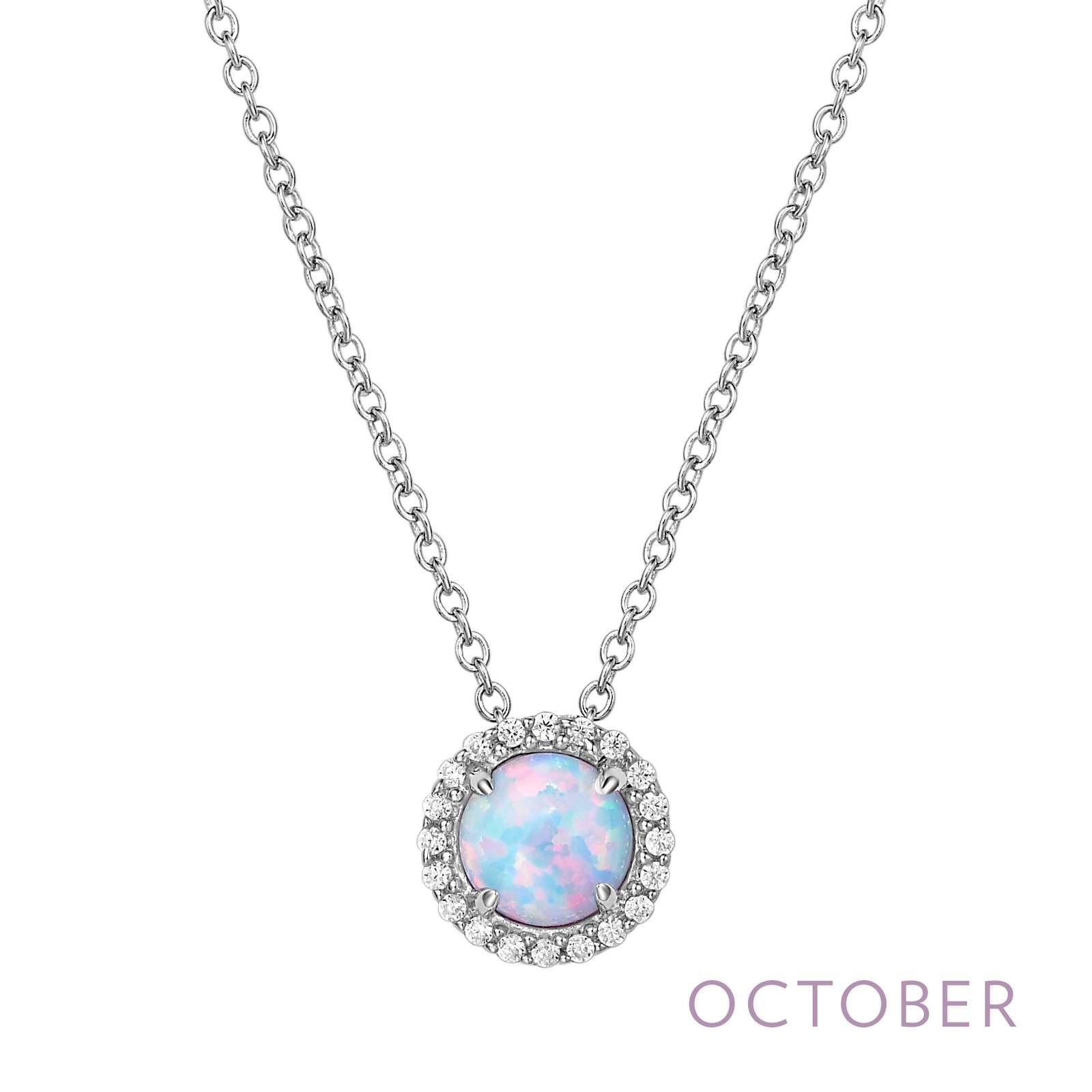 LF:  October Birthstone Necklace