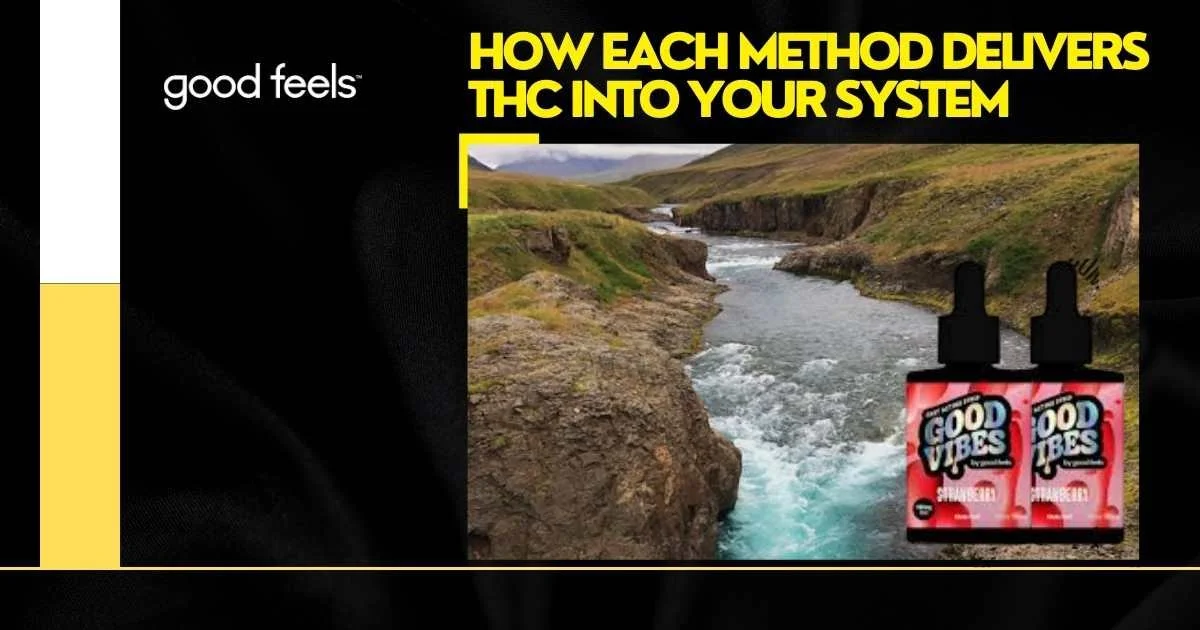 Each Method Delivers THC Into Your System