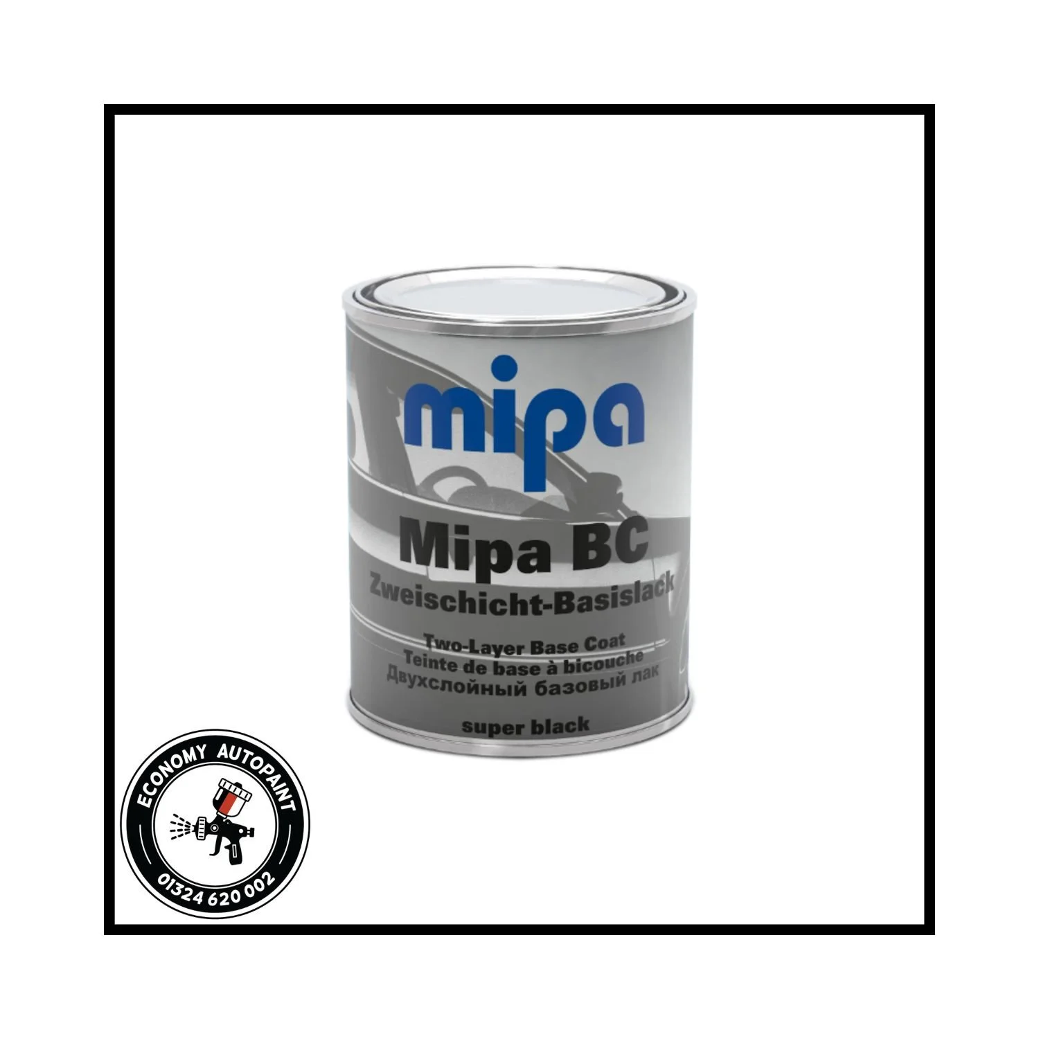 Mipa Base Coat Super Black