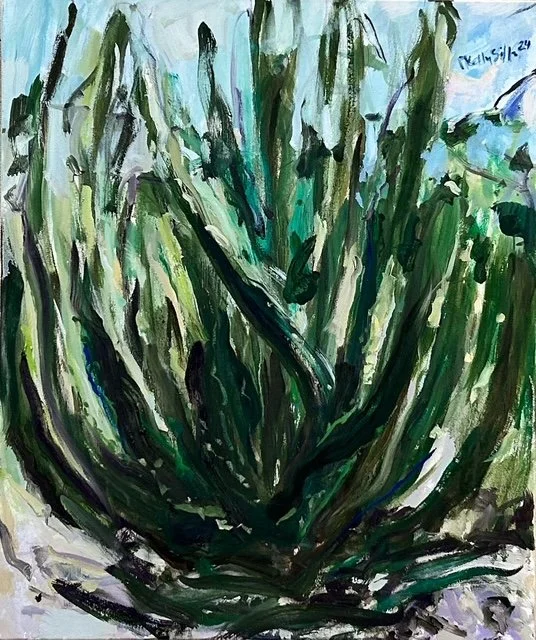 "Seguro Bouquet" | oil on canvas | 24 x 20