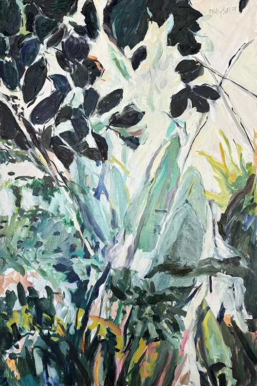 "Greenhouse Tropicals" | oil on canvas | 36 x 24