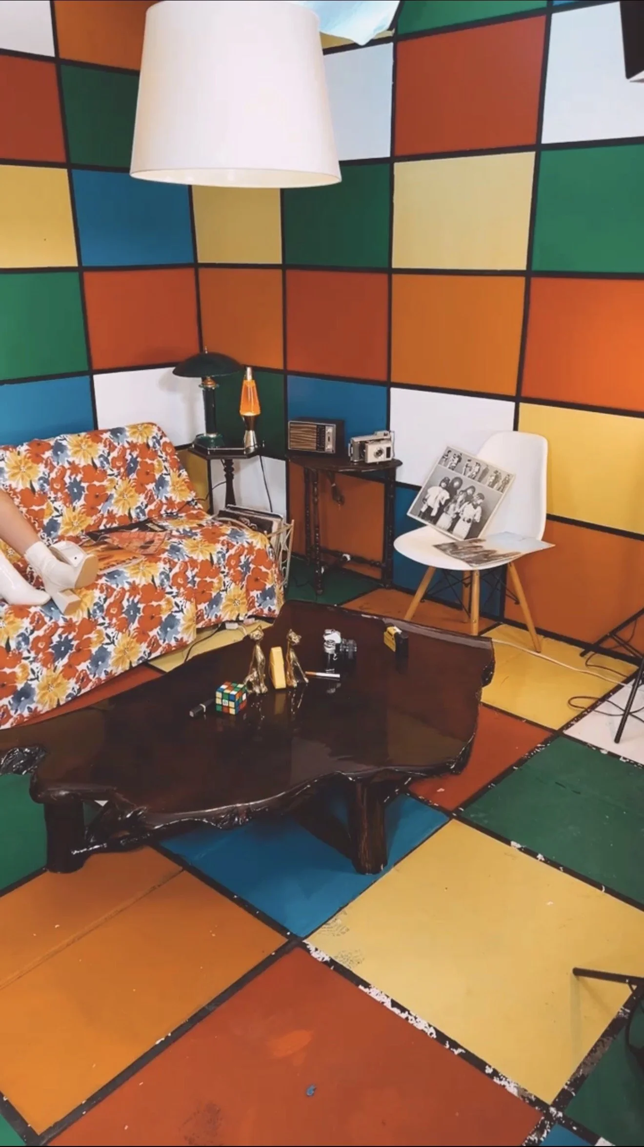 The 70's Rubix Cube Set.