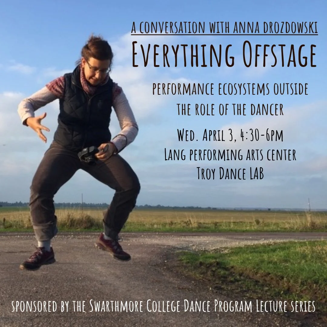 Everything Offstage: A Conversation with Anna Drozdowski