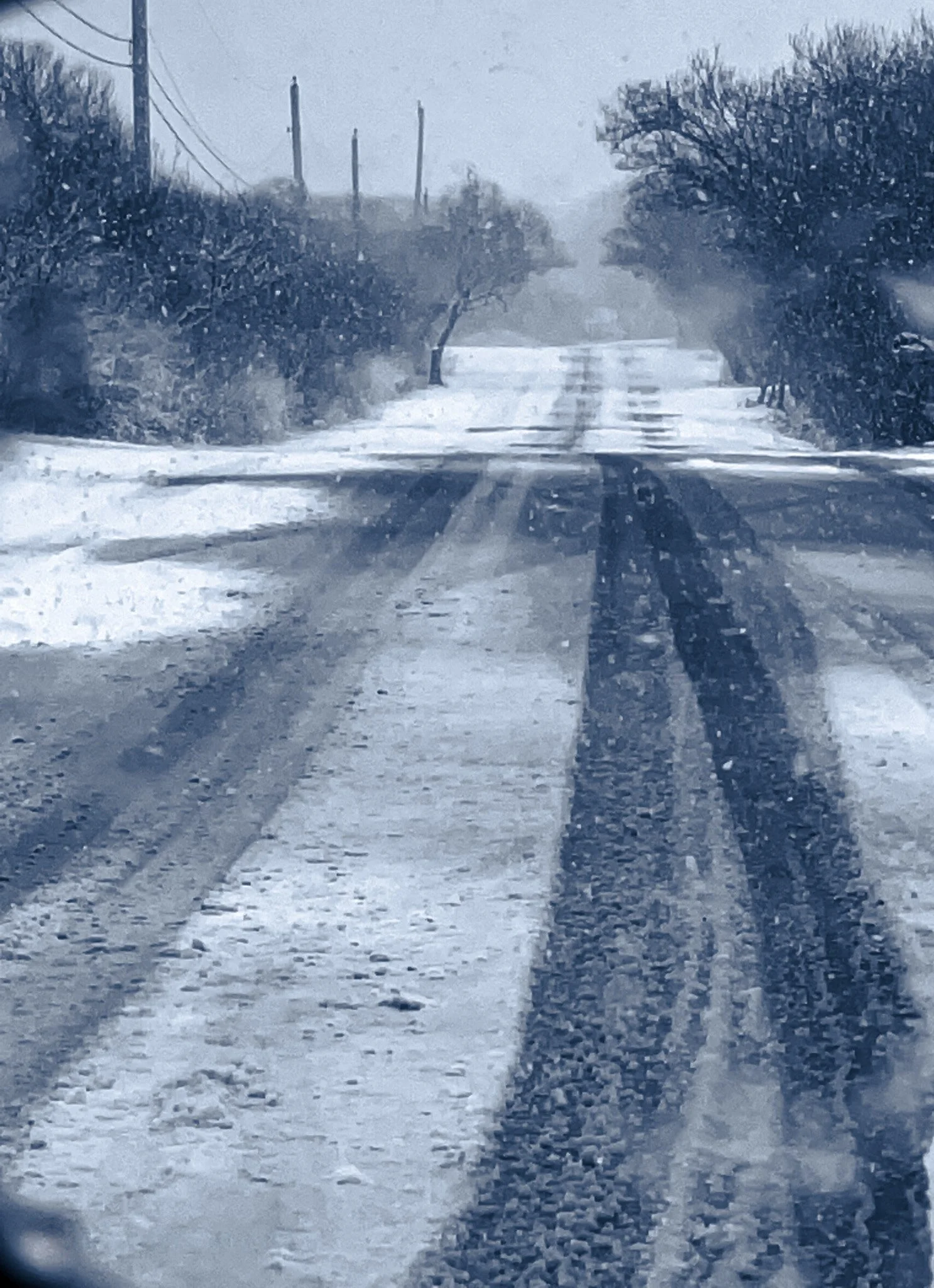 snow tracks