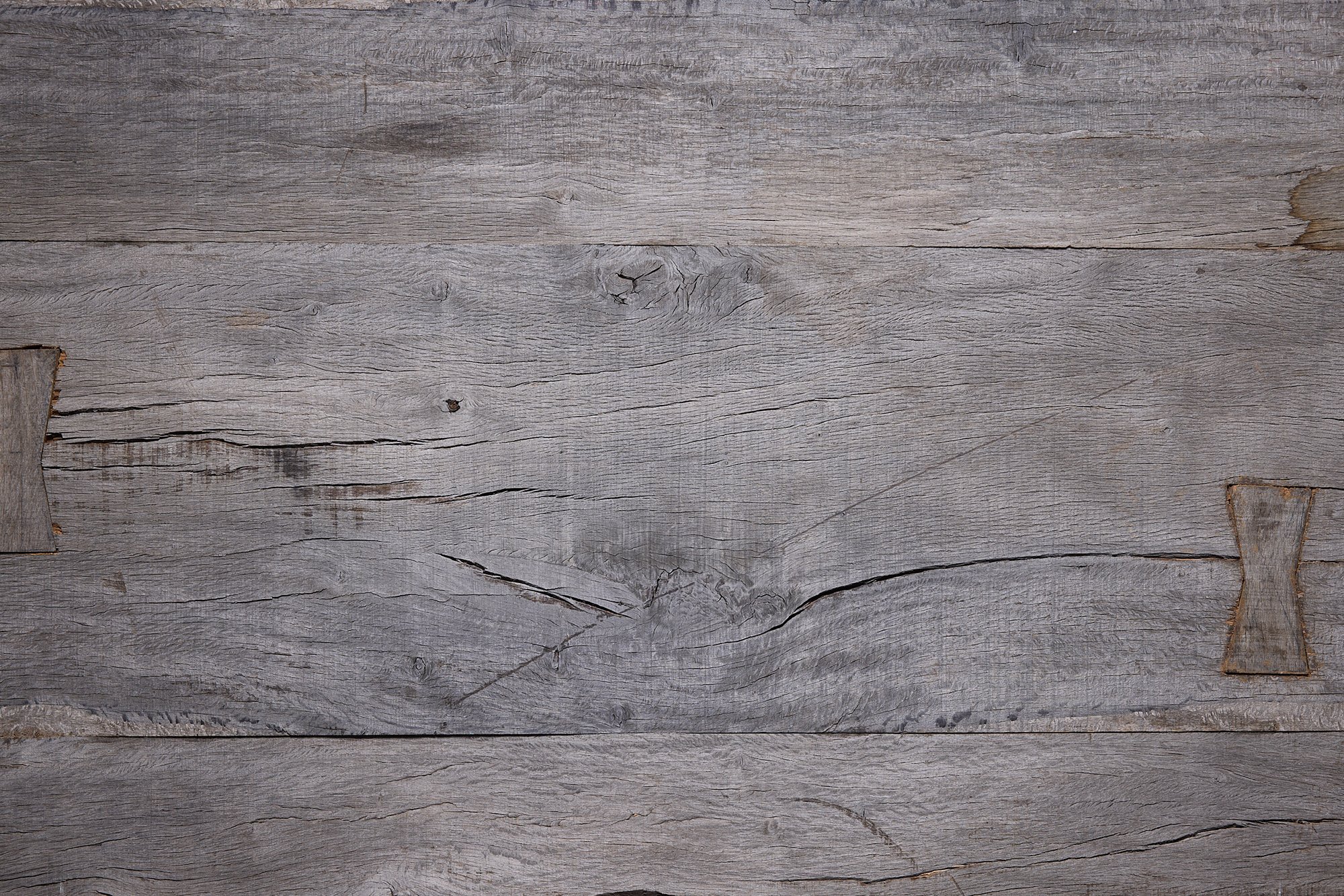 Reclaimed Oak with Bowties