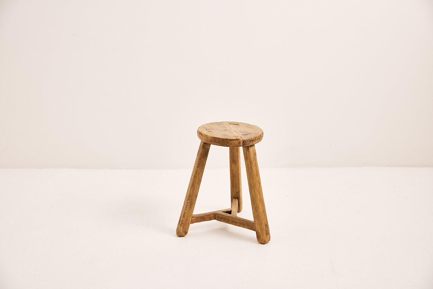 Reclaimed Elm Stool