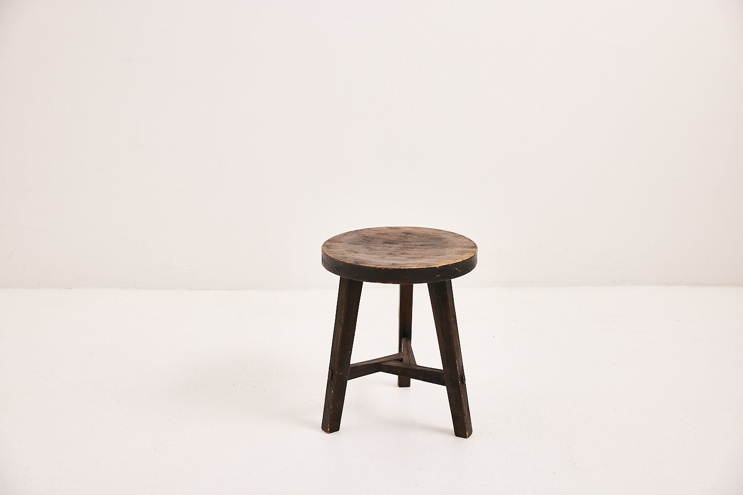 Vintage Rustic Wooden Stool