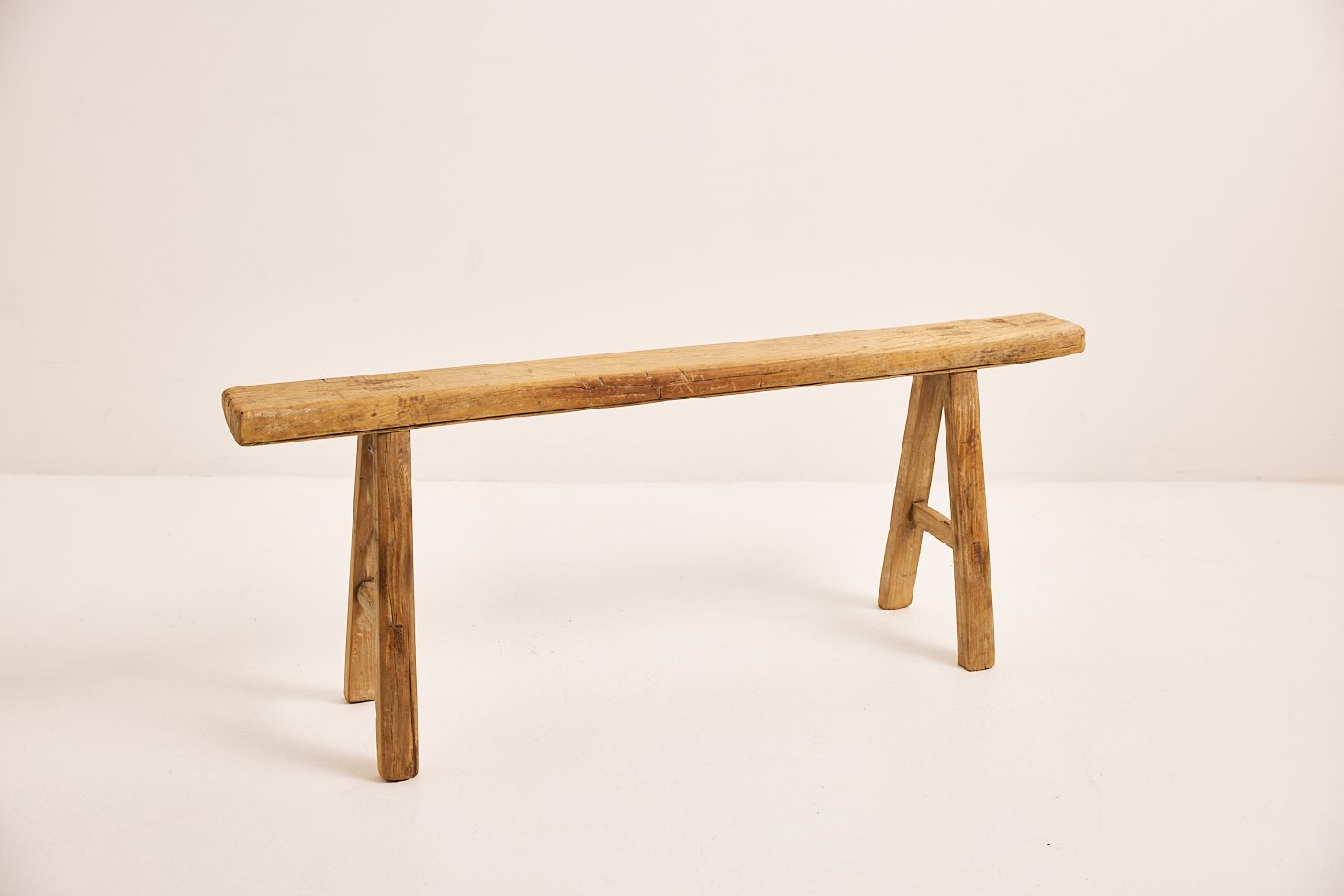 Reclaimed Elm Bench