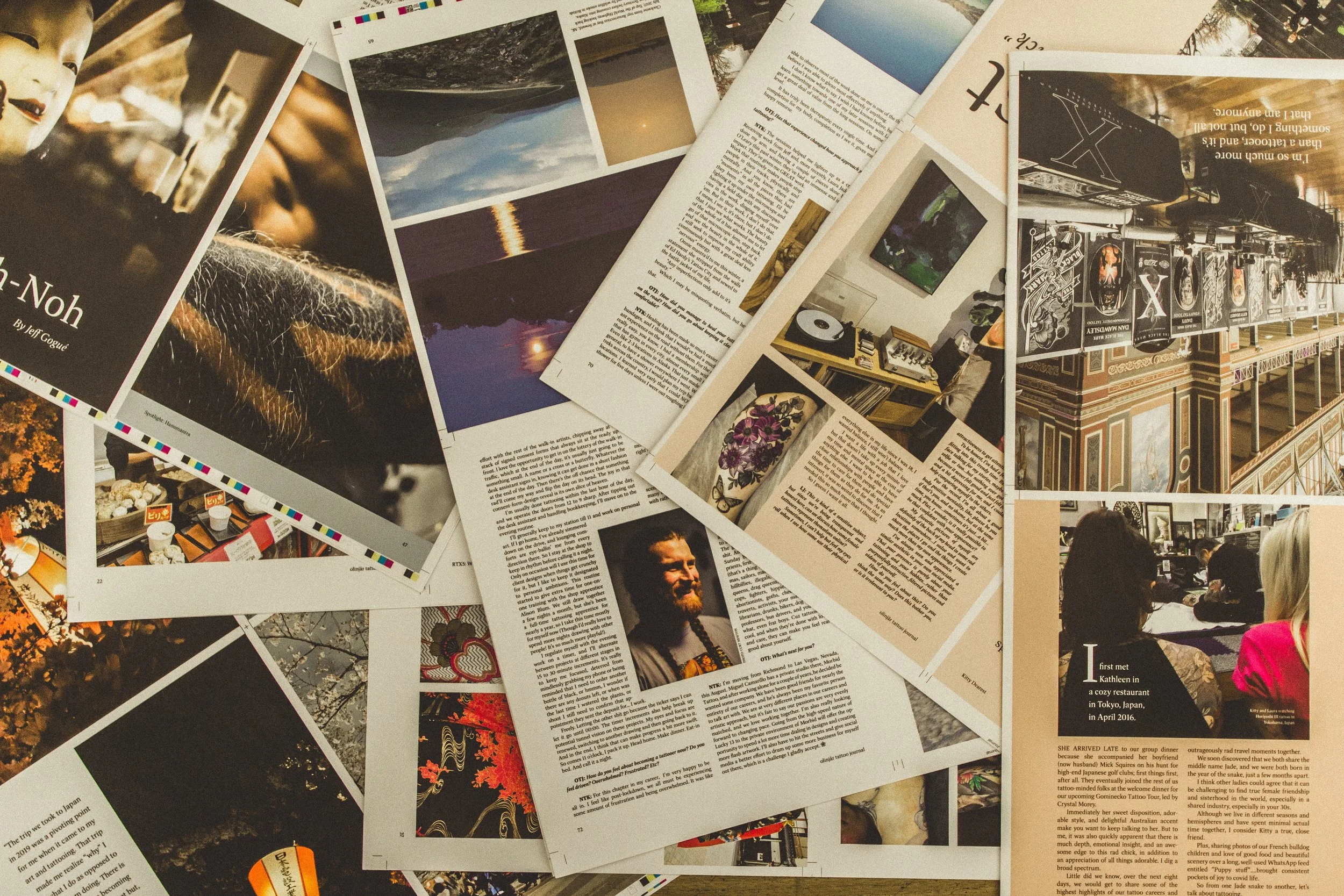 Olinjar magazine proof